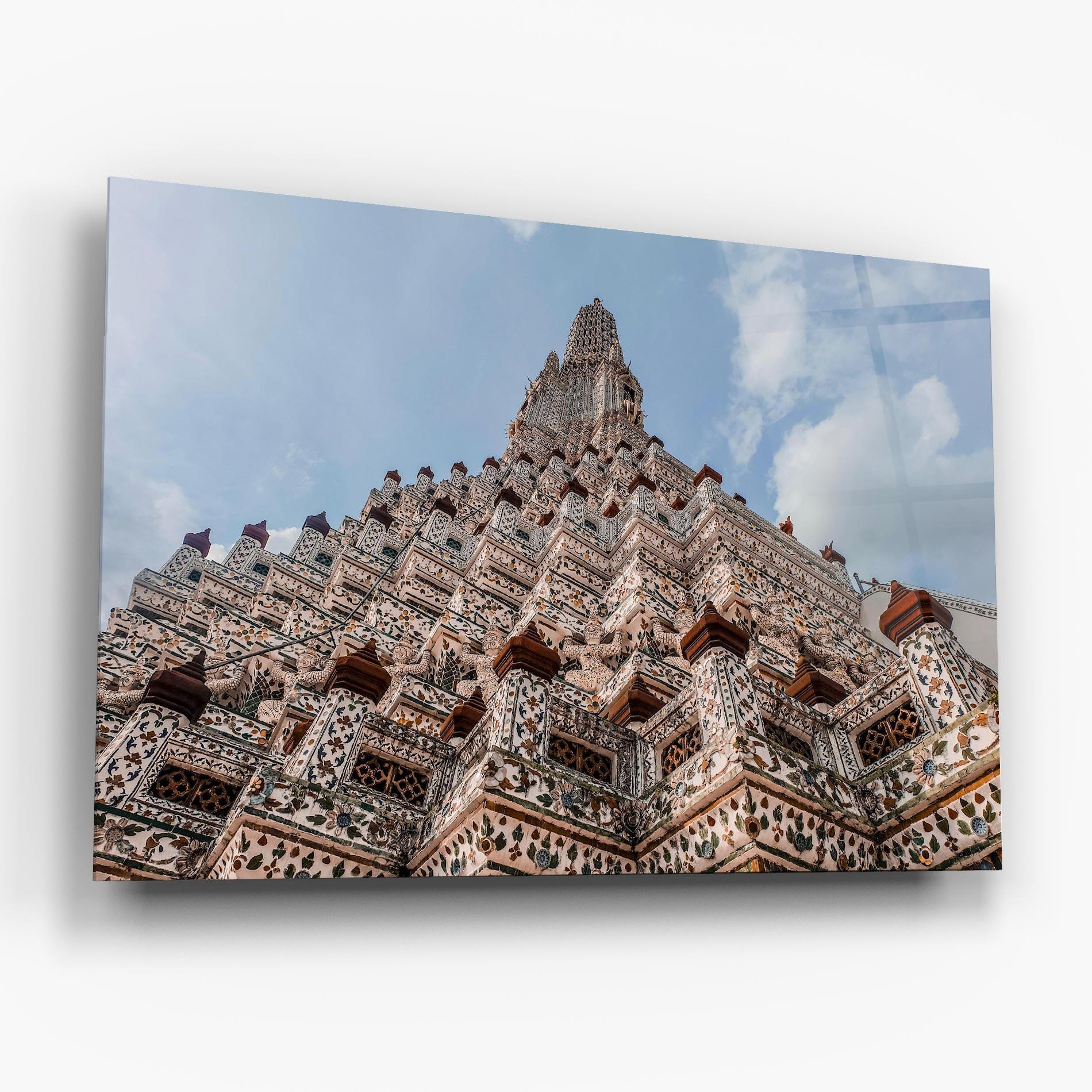 Üvegkép Temple Of Dawn mockup 6