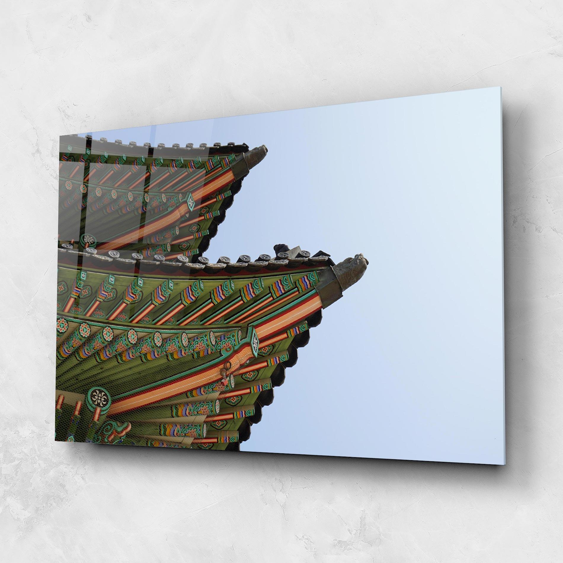 Üvegkép Gyeongbokgung View mockup 1