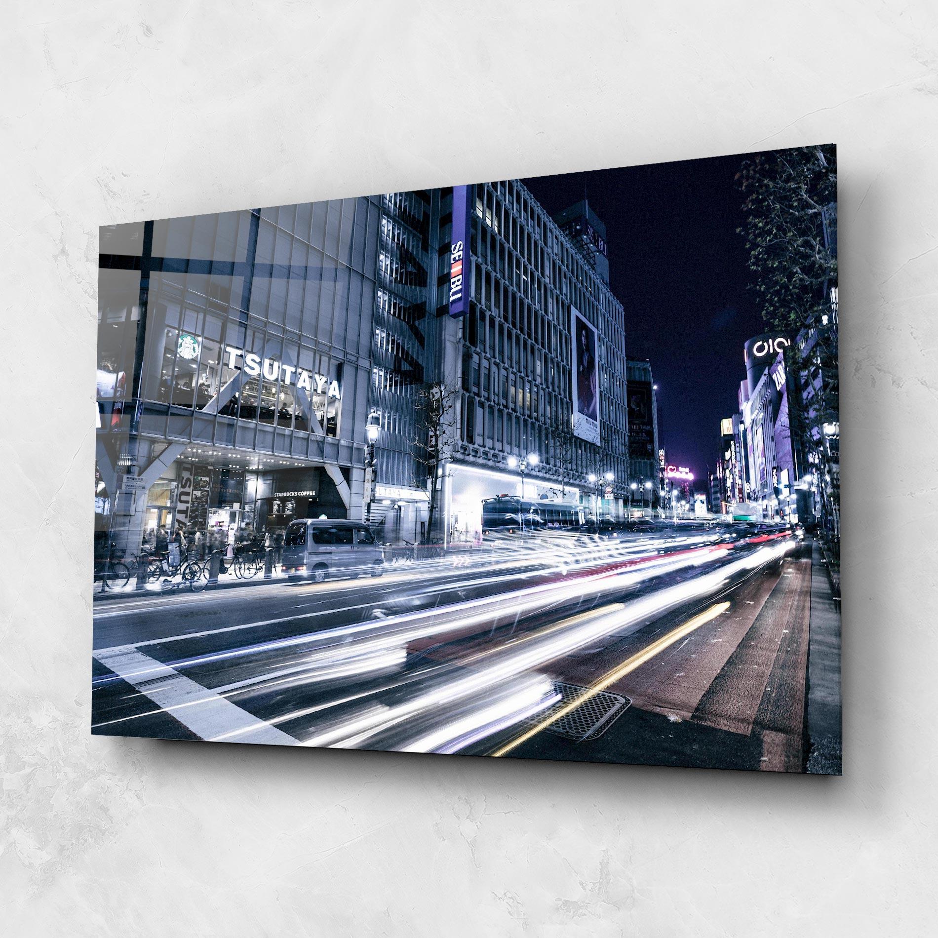 Üvegkép Road Traffic mockup 1