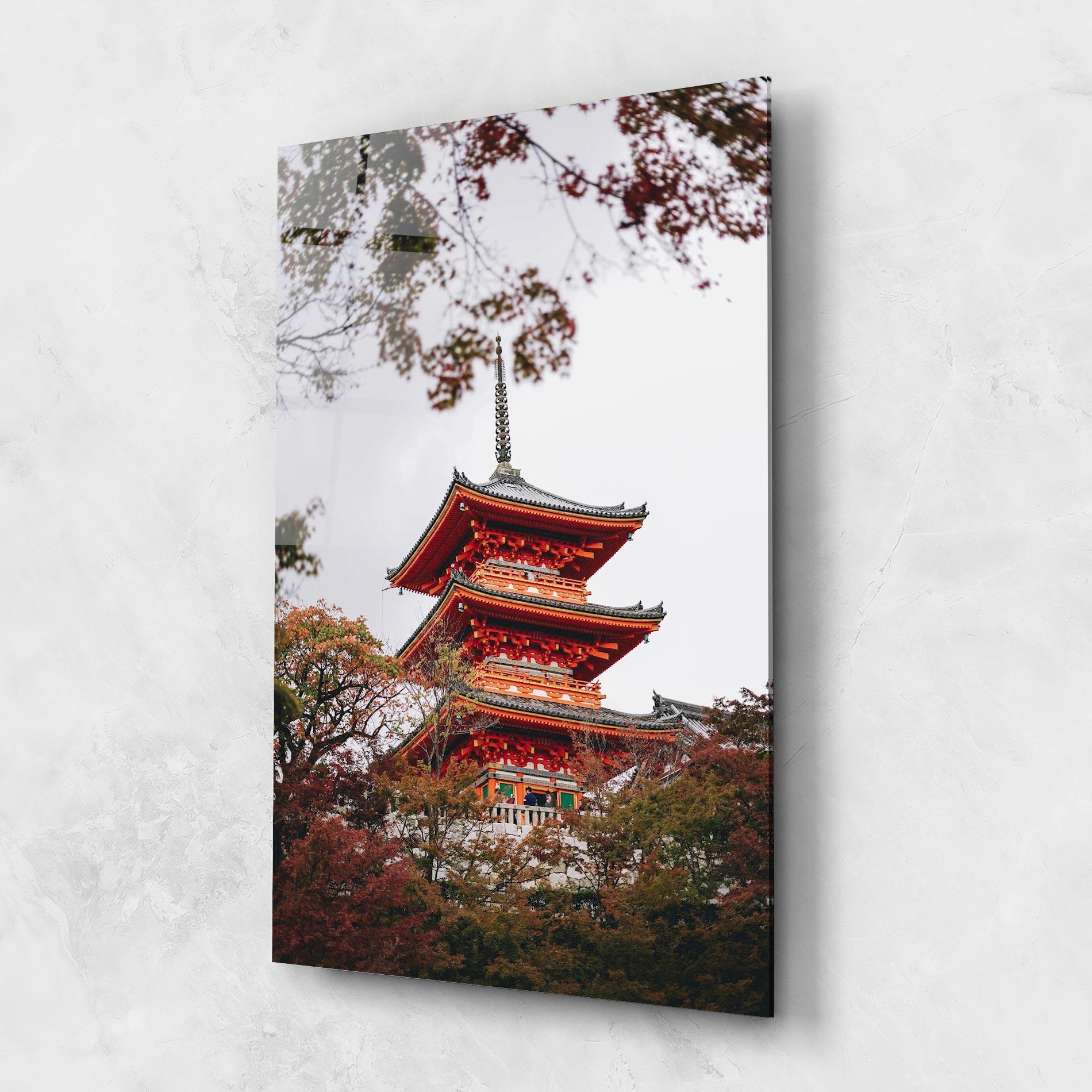 Üvegkép Kiyomizu Dera mockup 1
