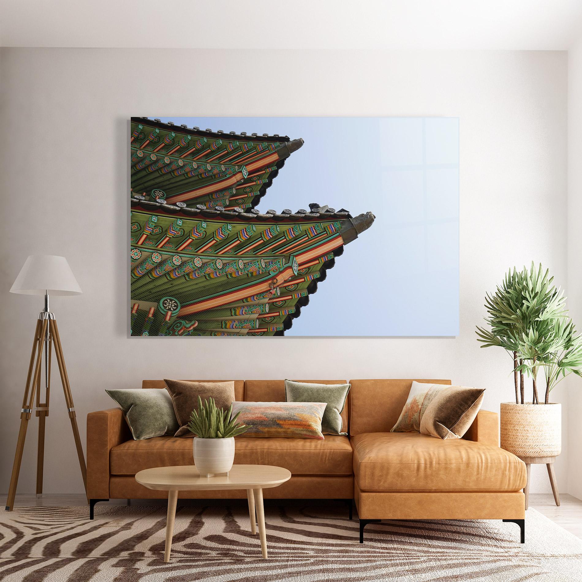 Üvegkép Gyeongbokgung View mockup 7