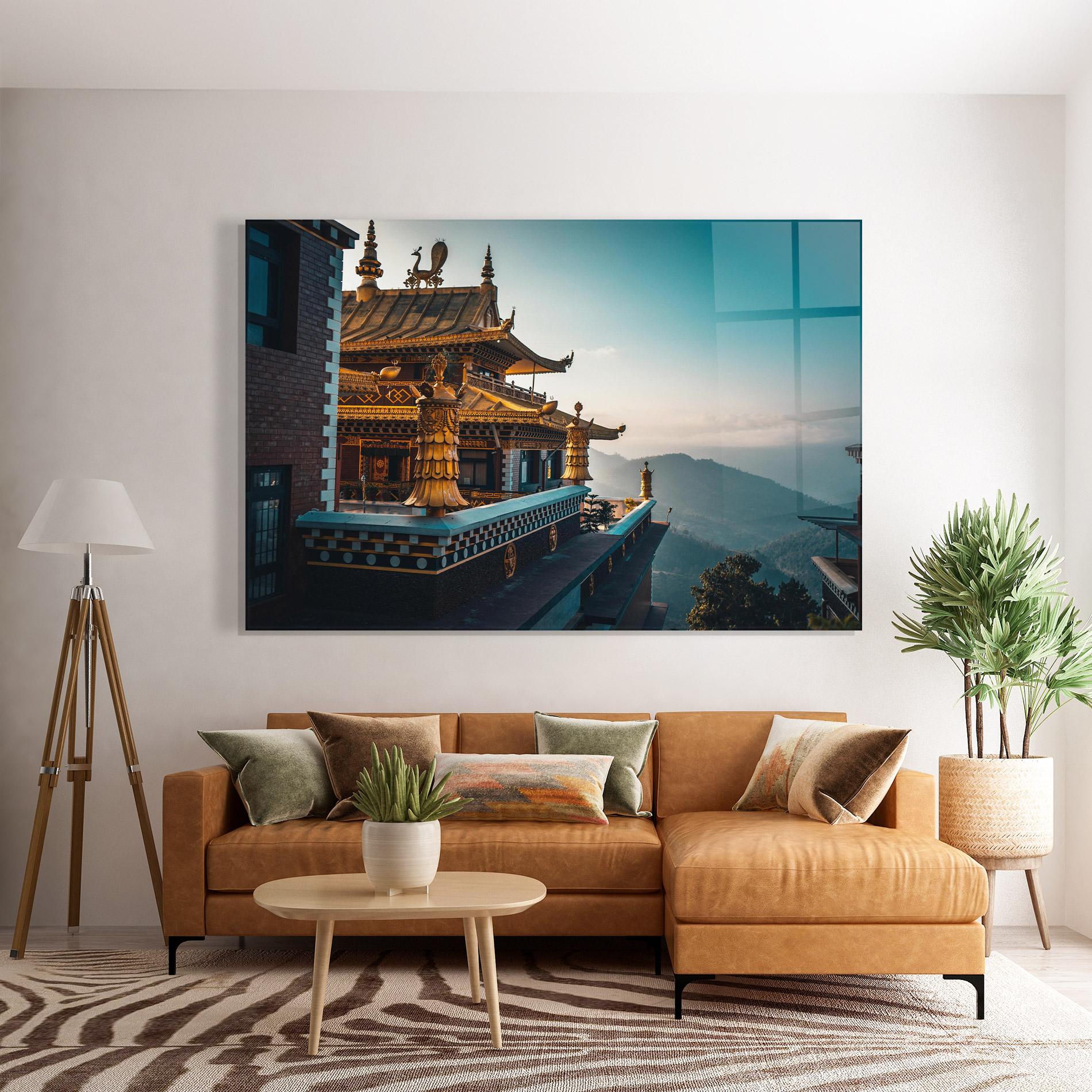 Üvegkép Namo Buddha mockup 7