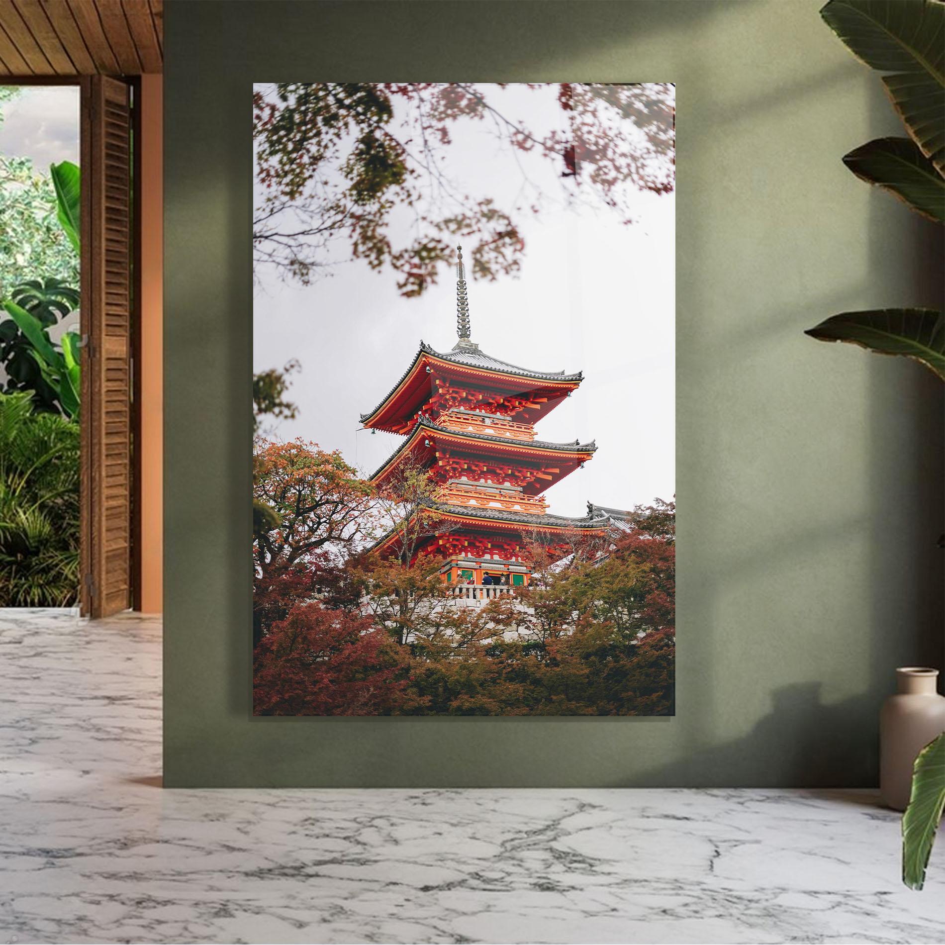 Üvegkép Kiyomizu Dera mockup 7
