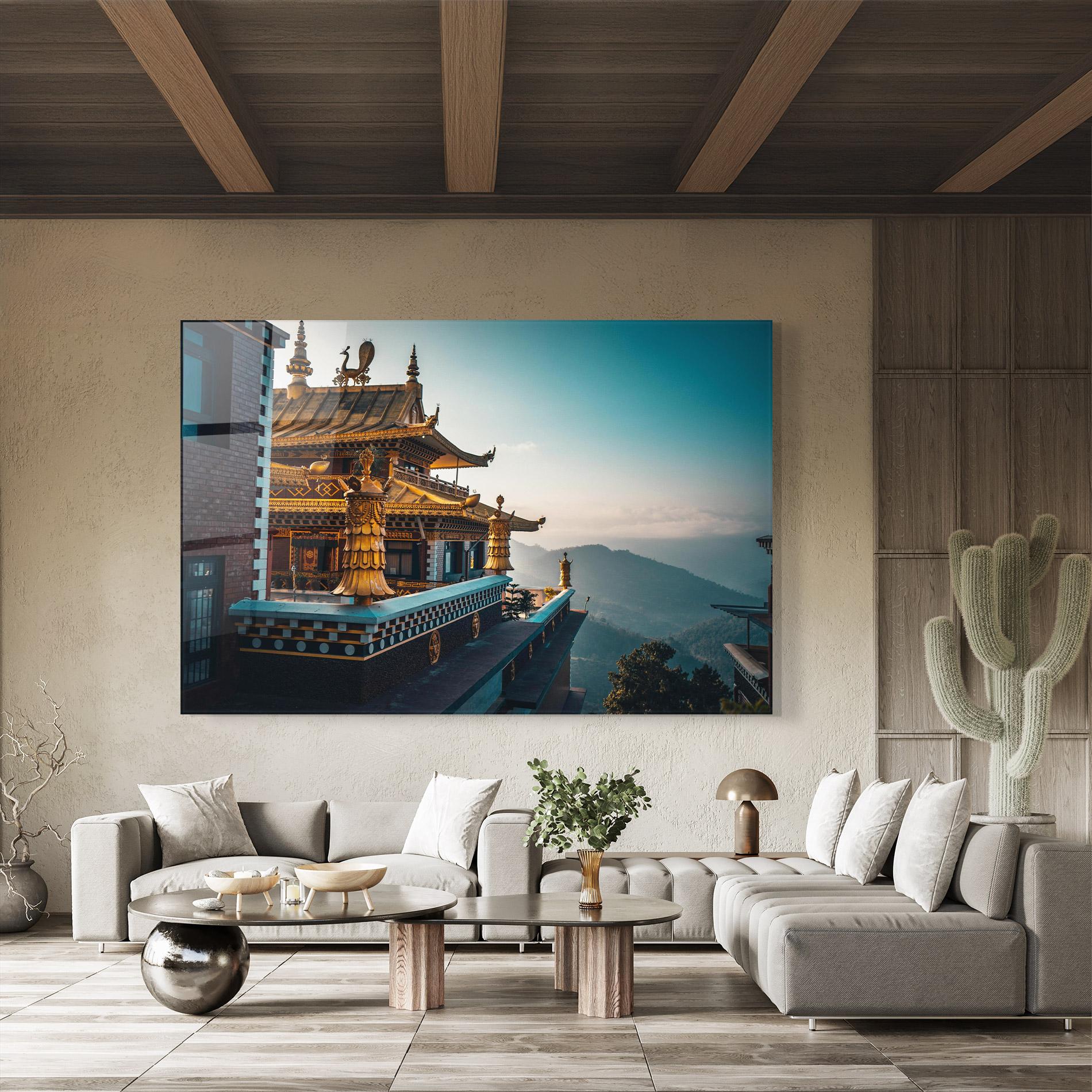 Üvegkép Namo Buddha mockup 8