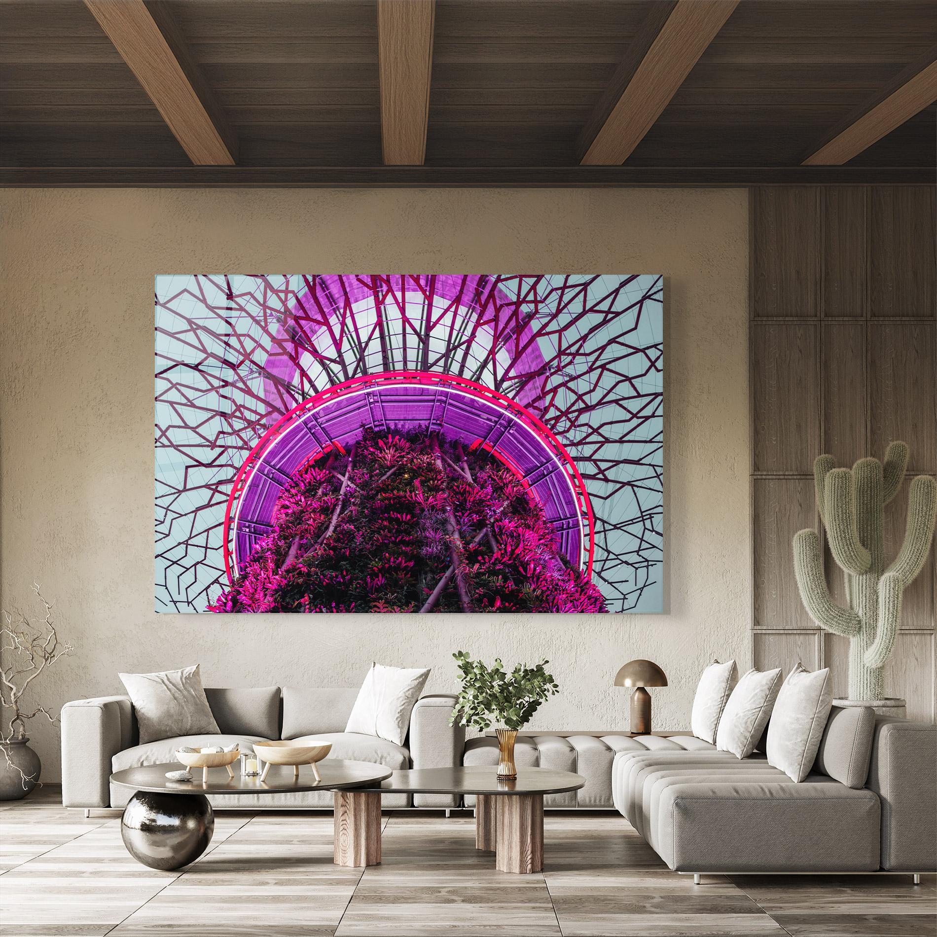 Üvegkép Supertree Grove mockup 8