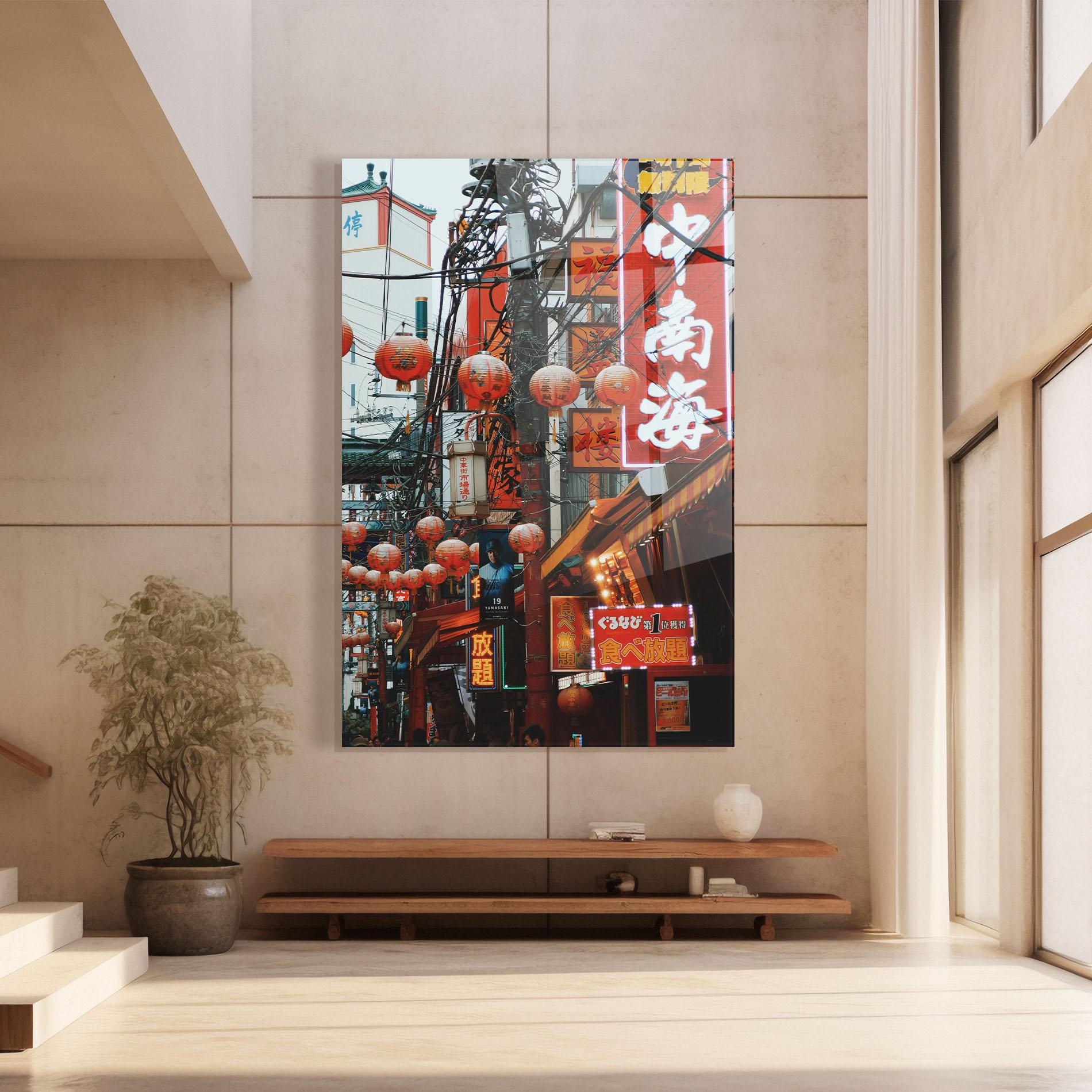 Üvegkép Chinatown mockup 8