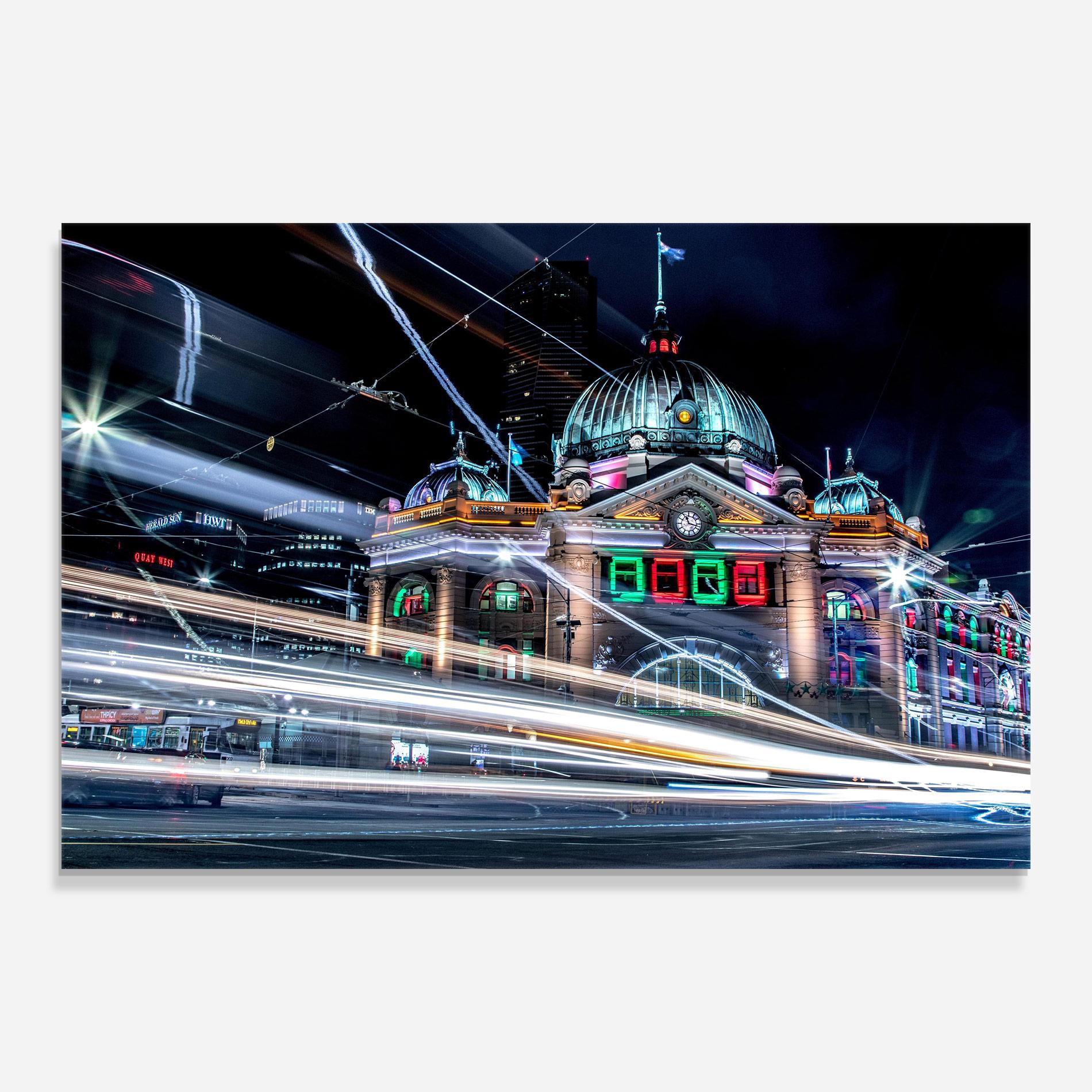 Üvegkép Night Move View mockup 0