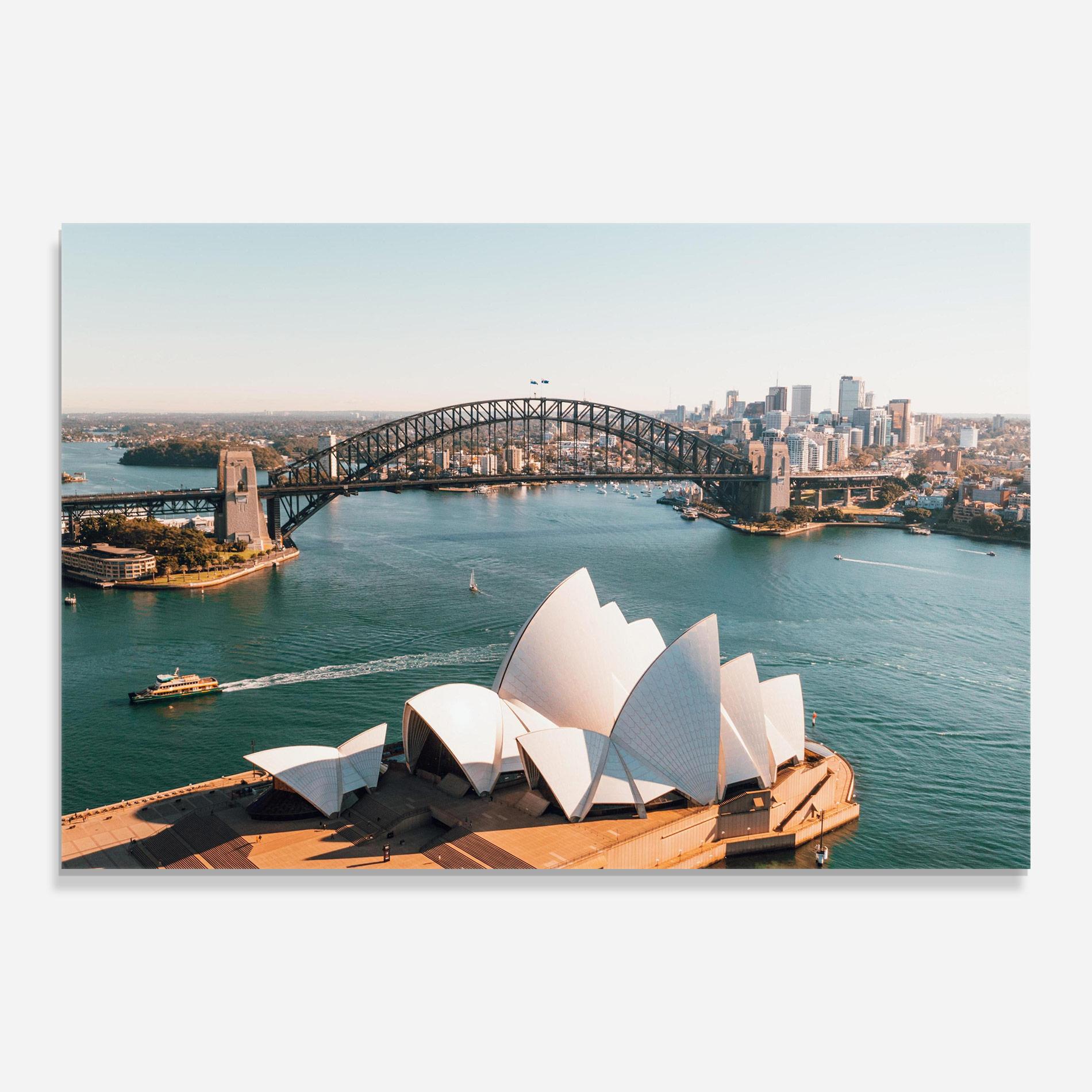 Üvegkép Sydney View mockup 0