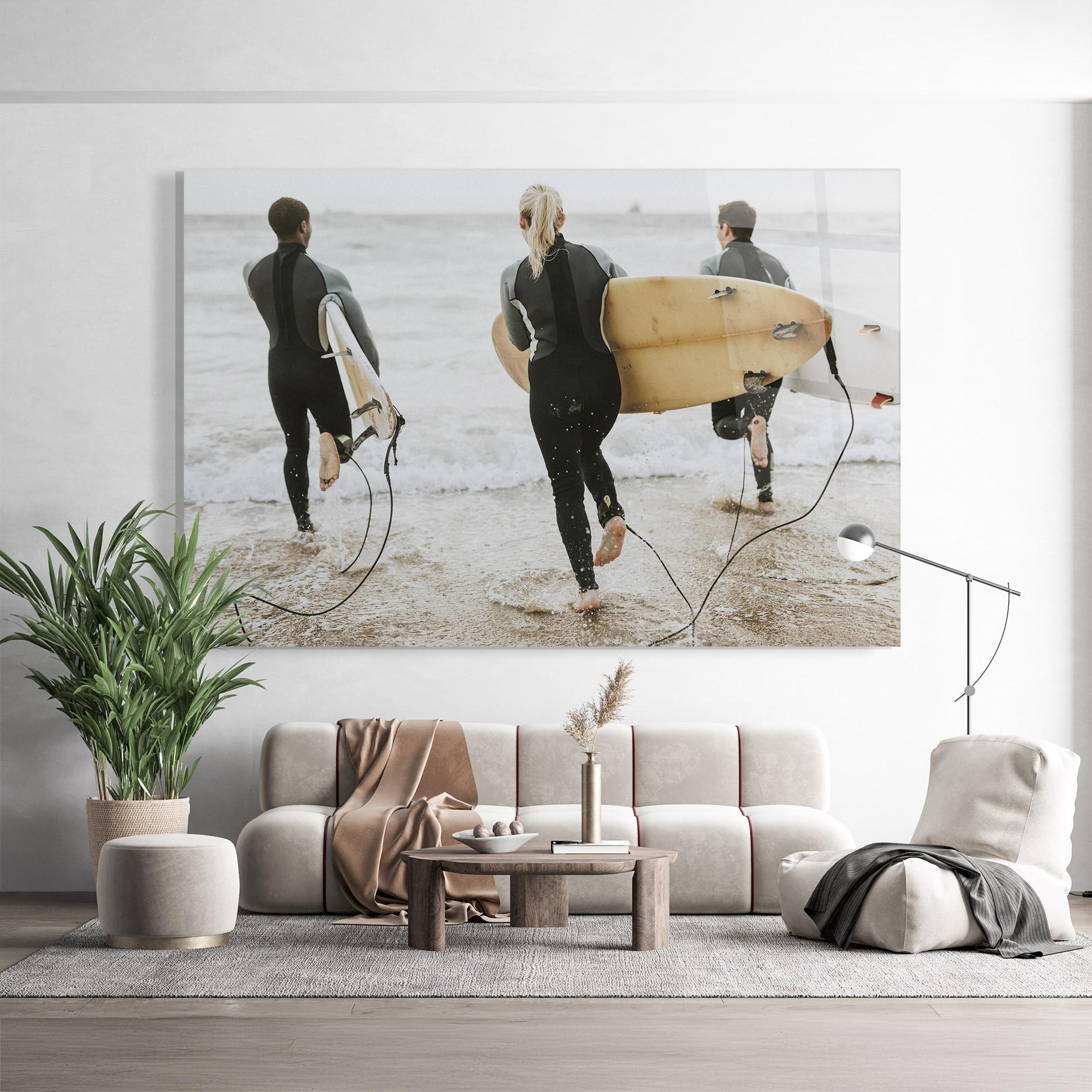 Üvegkép Australian Beach mockup 9