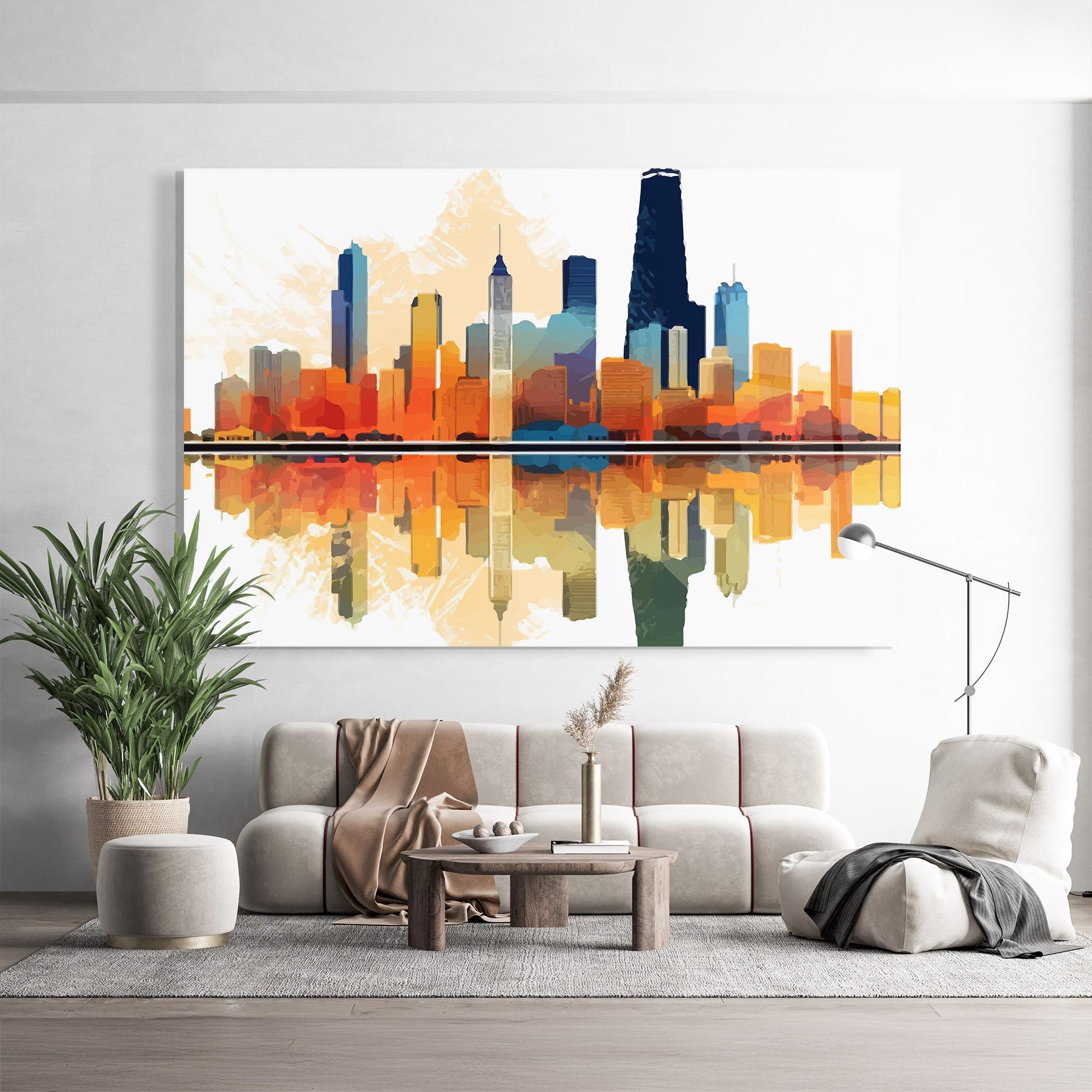 Üvegkép Australian River mockup 9