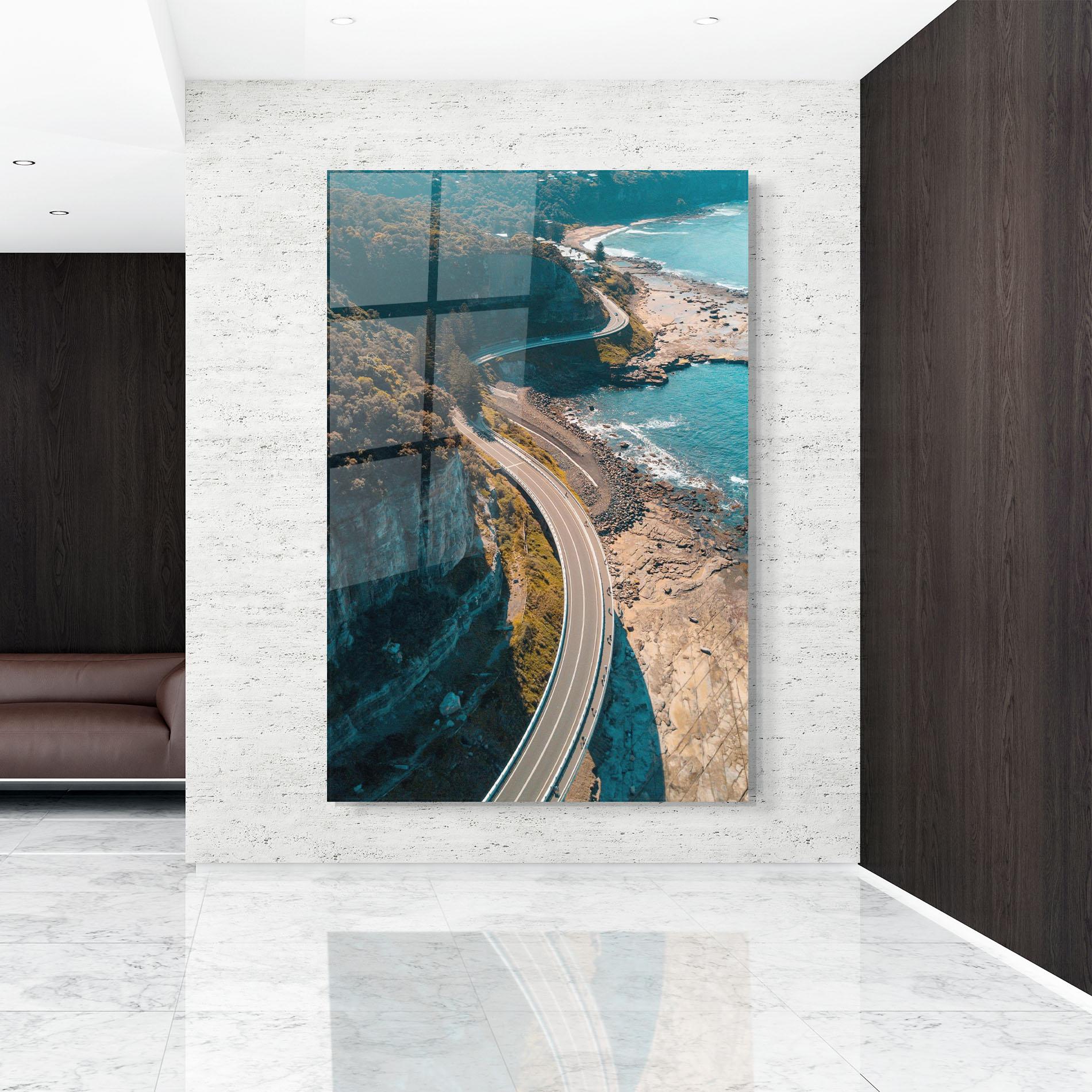 Üvegkép Australia Road mockup 9