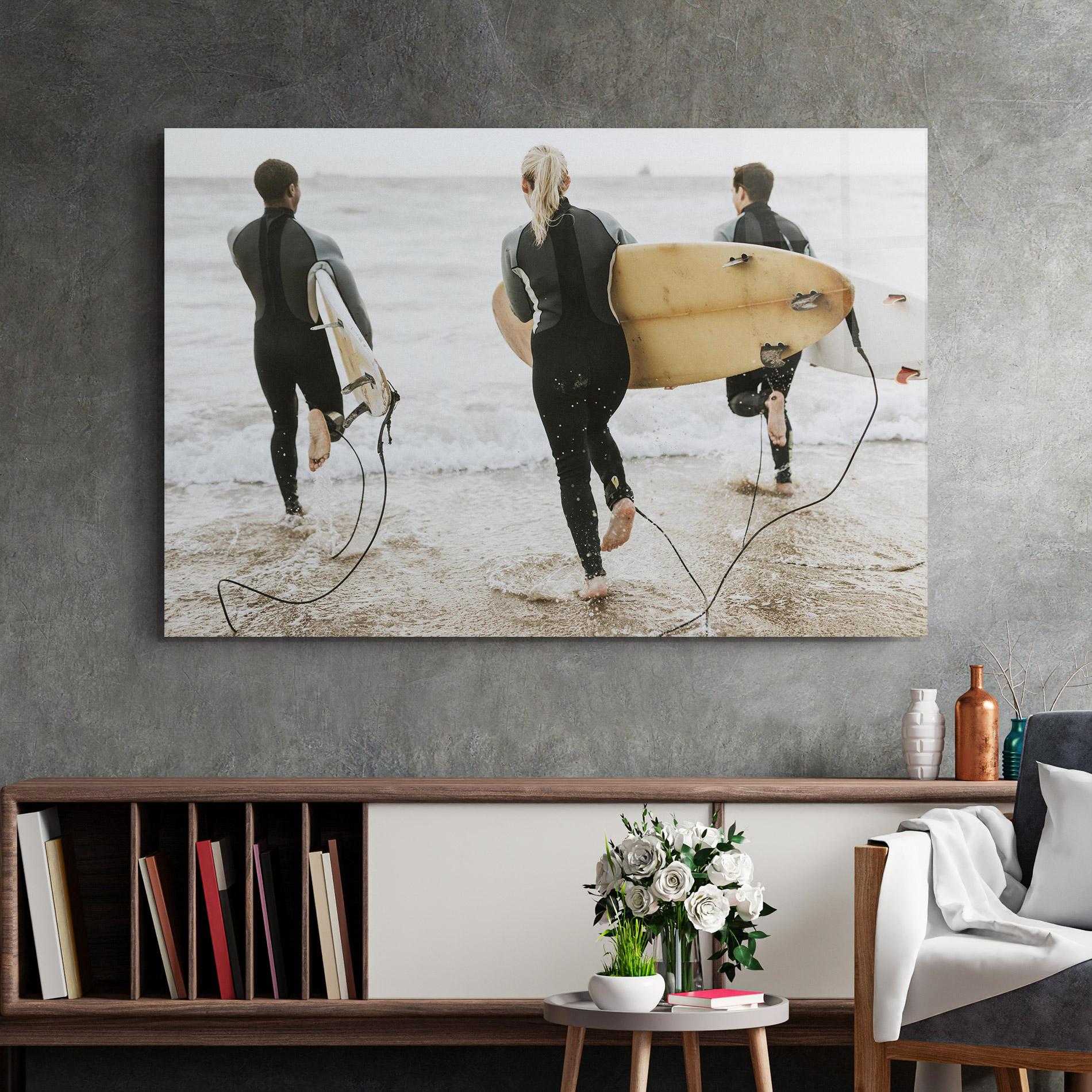 Üvegkép Australian Beach mockup 2