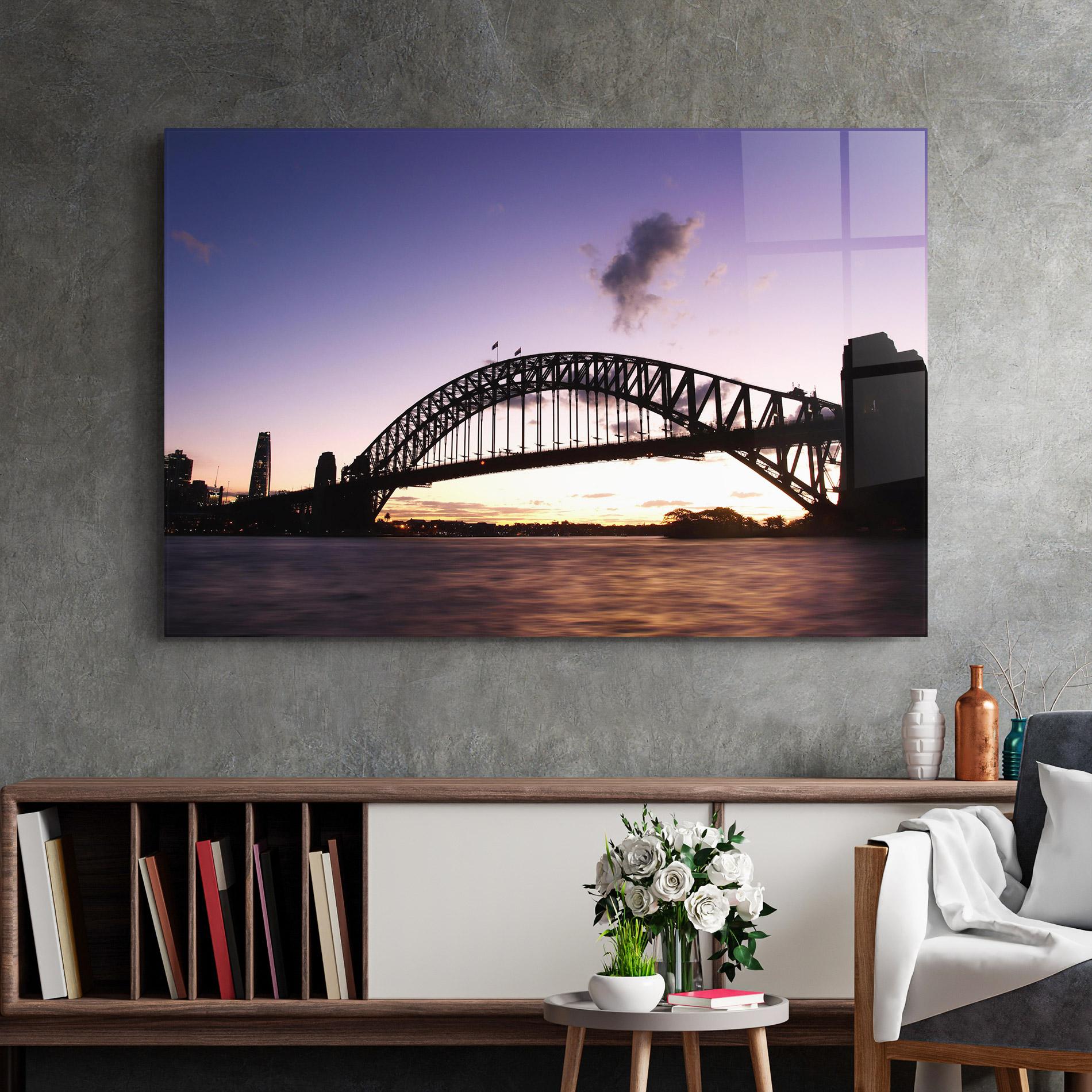Üvegkép Purple Sky Sydney mockup 2