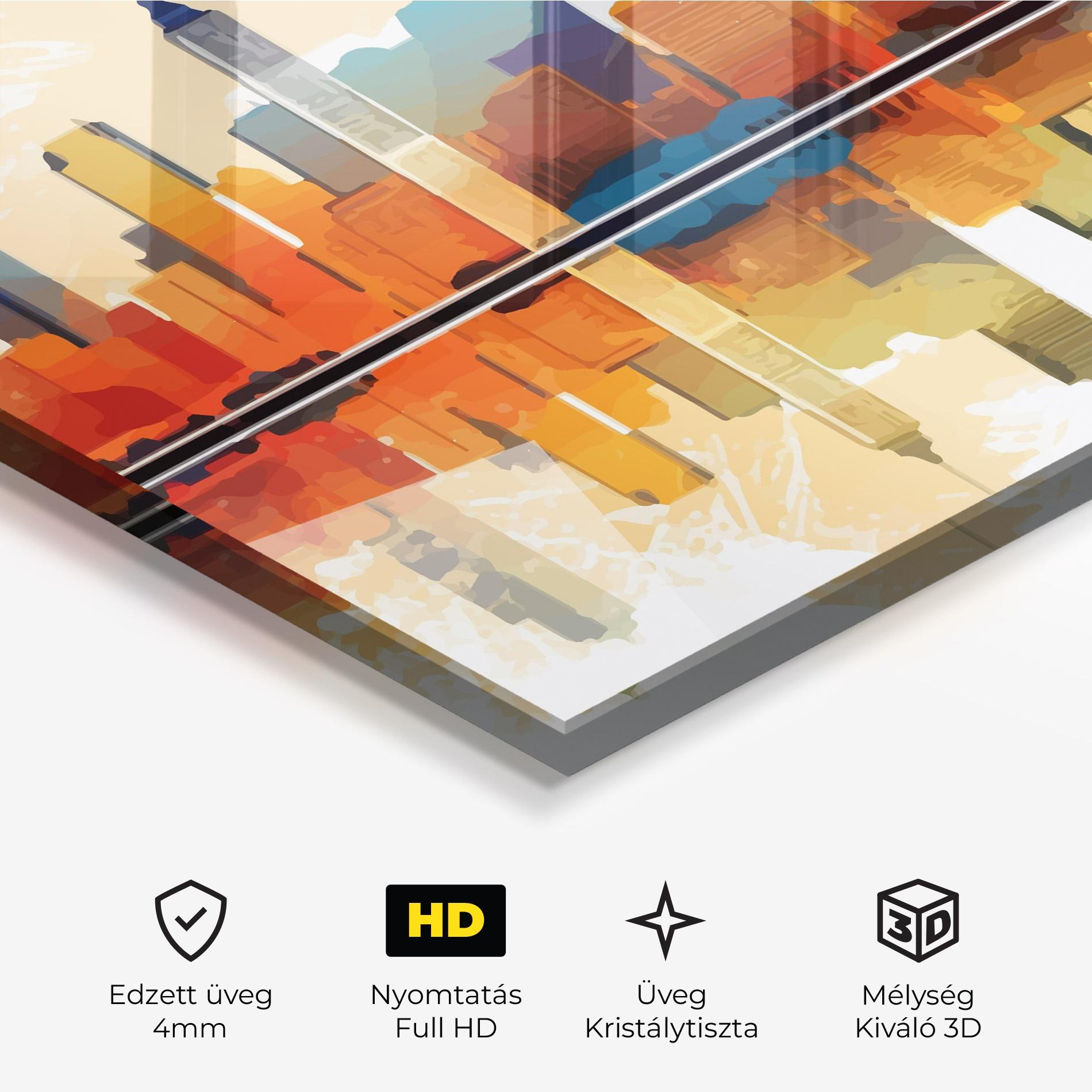 Üvegkép Australian River mockup 3