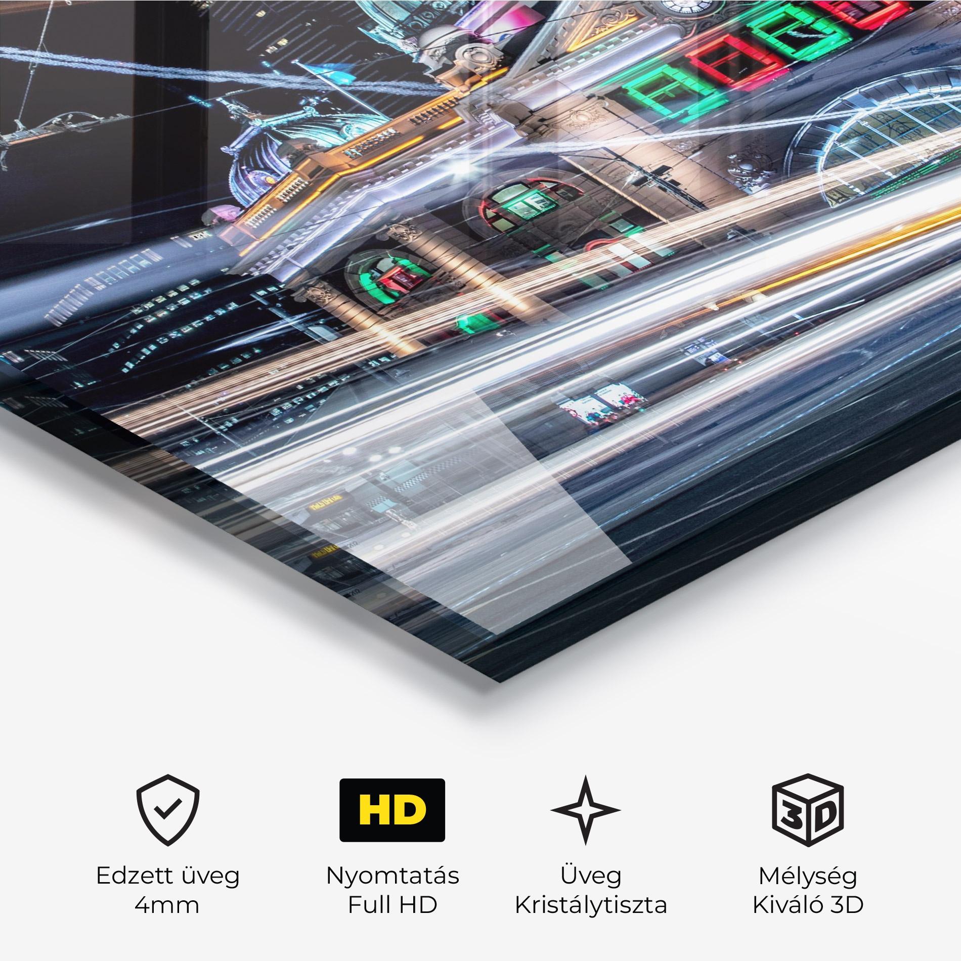 Üvegkép Night Move View mockup 3