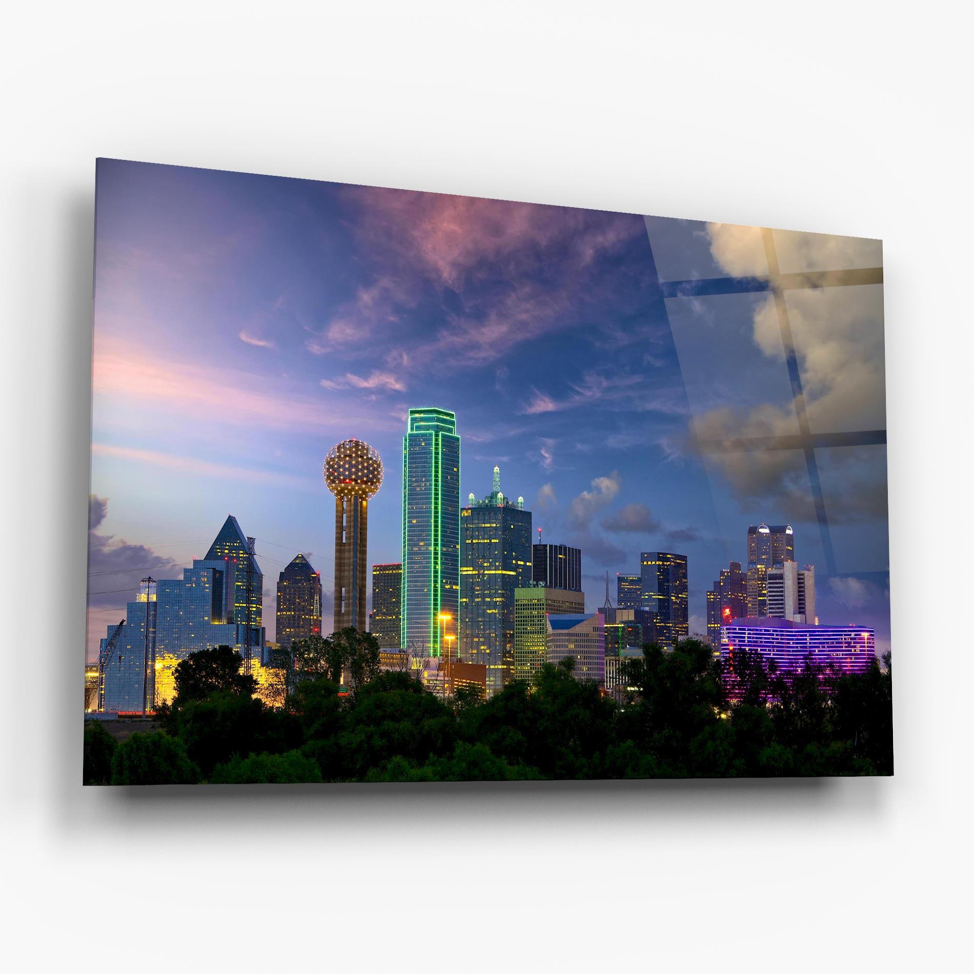 Üvegkép Dallas Dusk mockup 6
