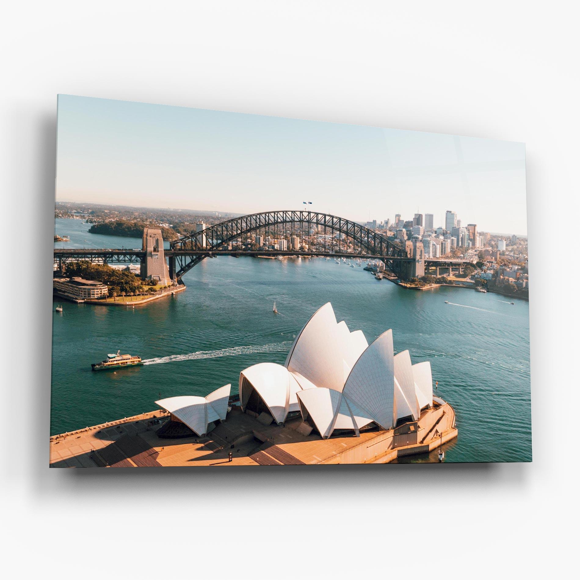 Üvegkép Sydney View mockup 6