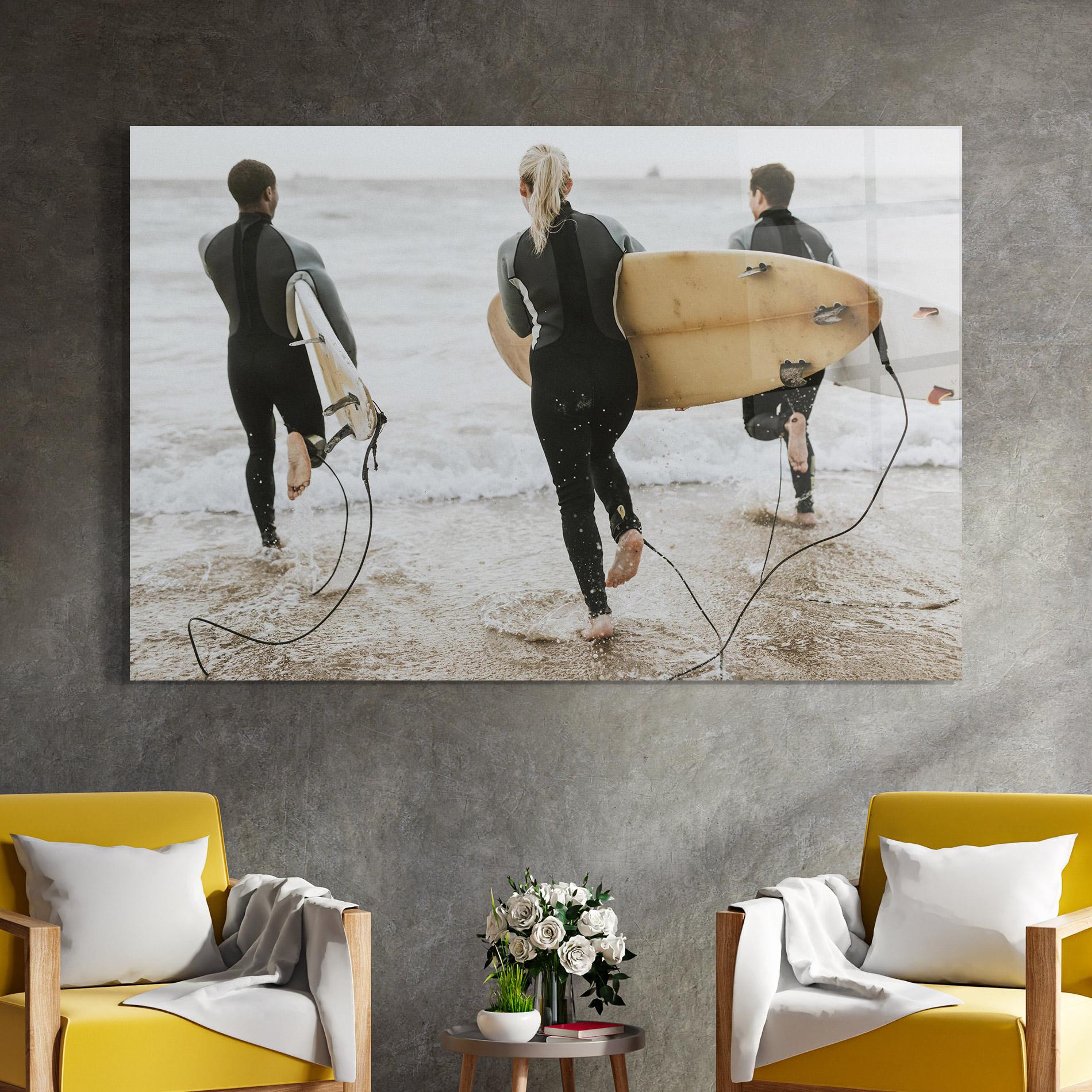 Üvegkép Australian Beach mockup 4