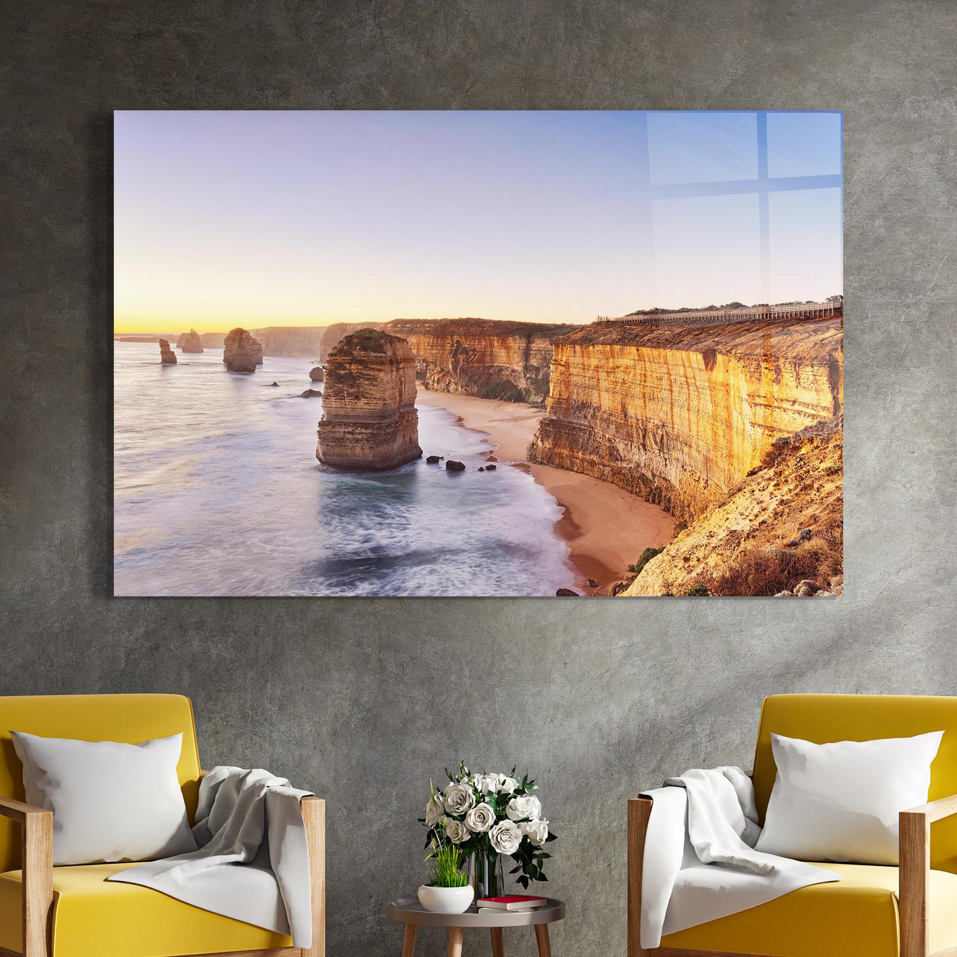 Üvegkép Victoria Port mockup 4