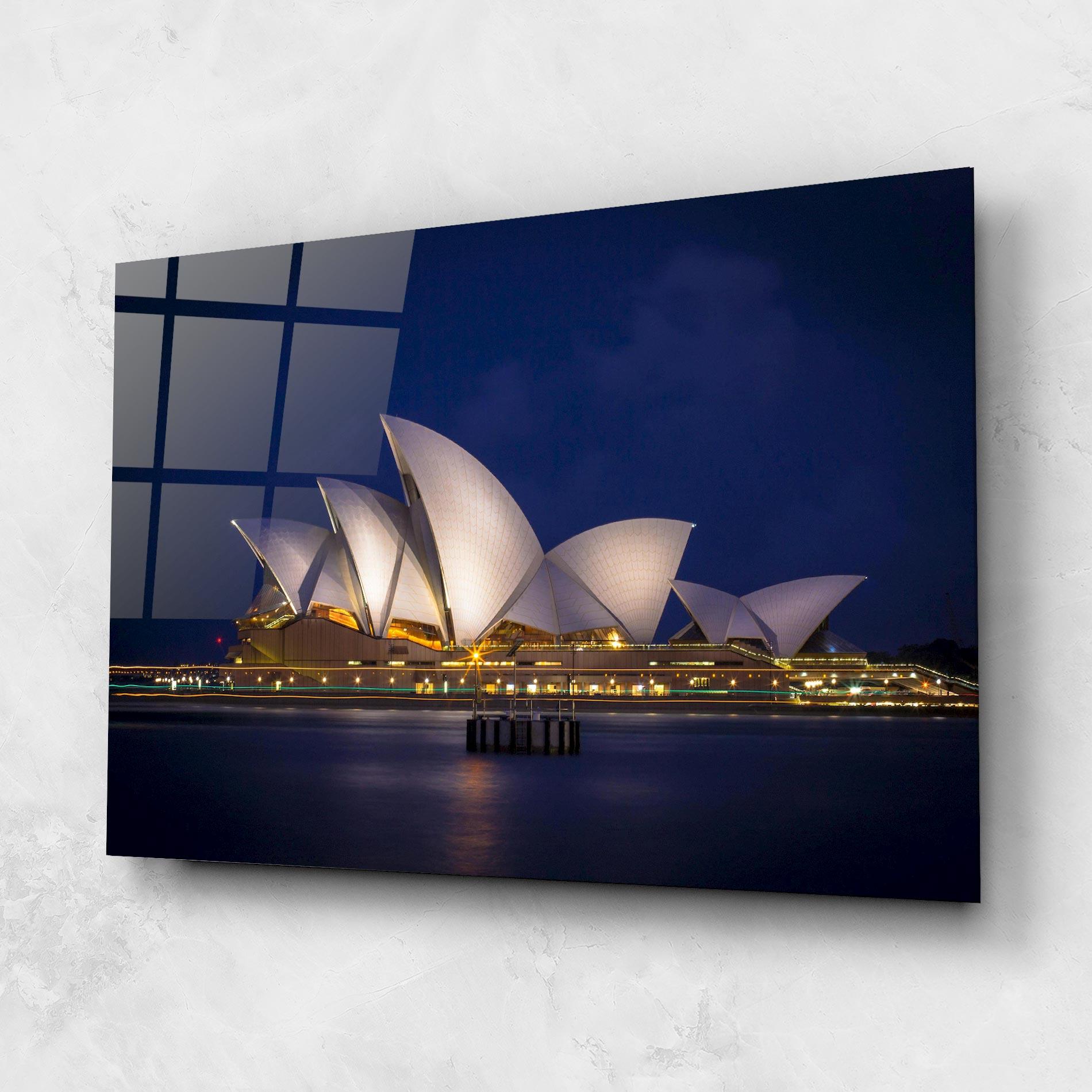 Üvegkép Opera House View mockup 1