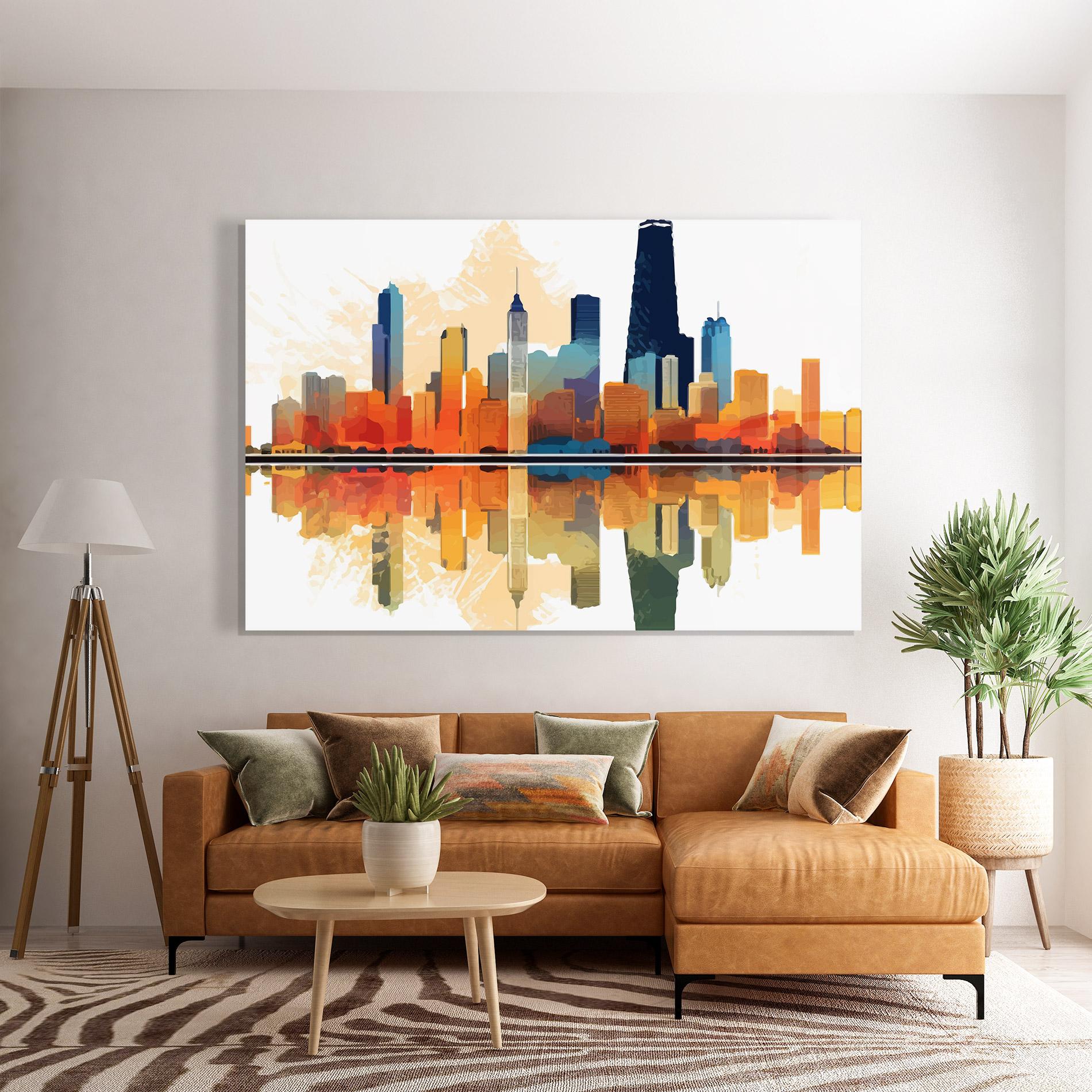 Üvegkép Australian River mockup 7