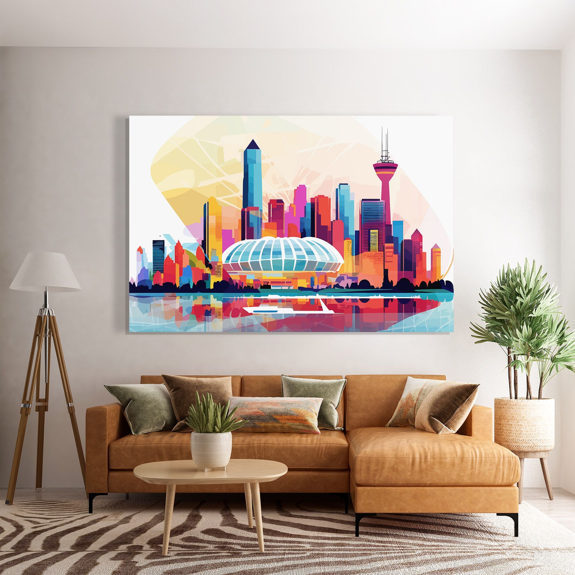 Olympic Stadium Color mockup 7