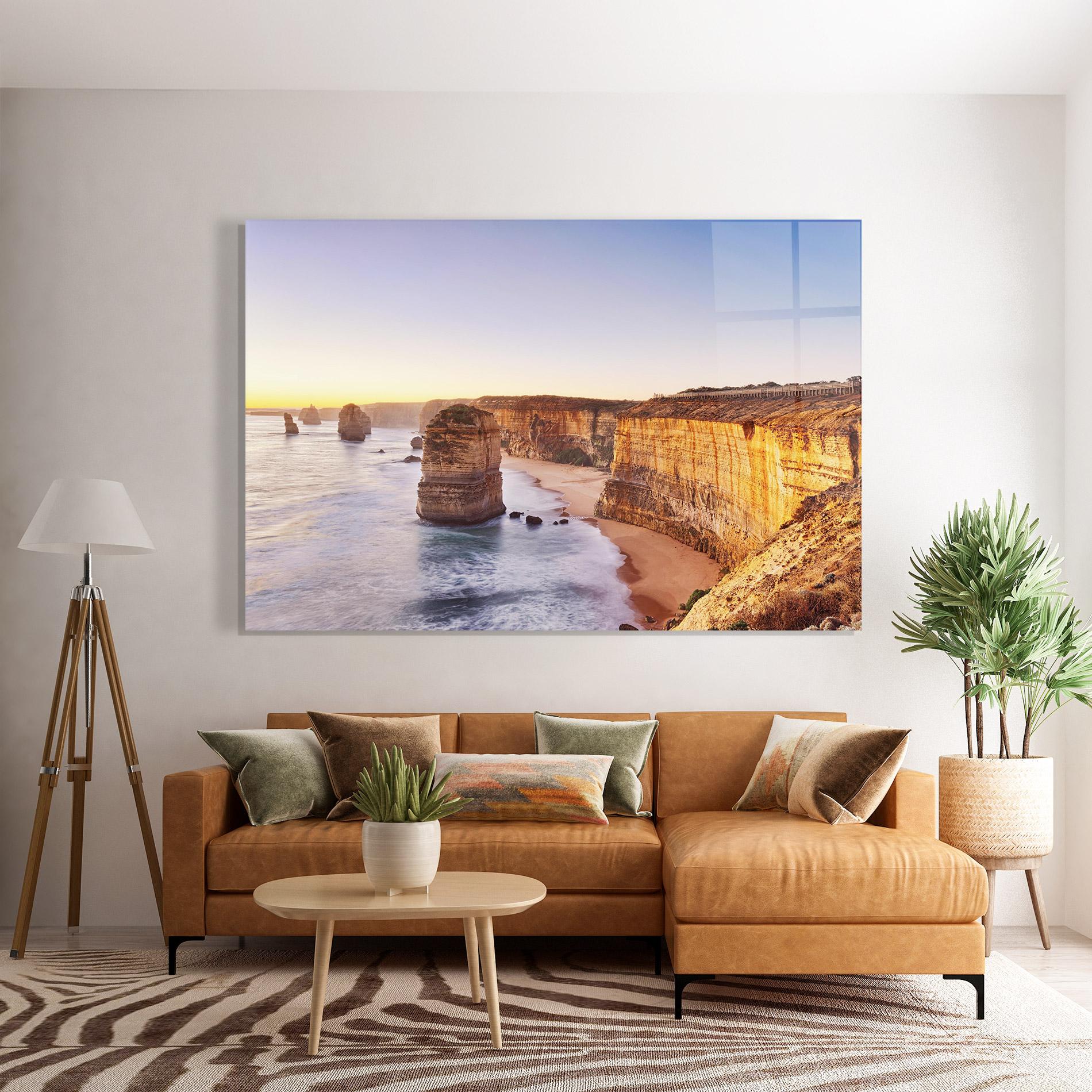 Üvegkép Victoria Port mockup 7