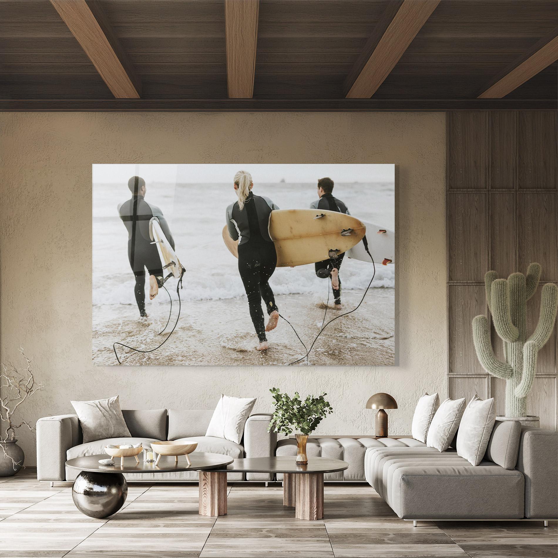 Üvegkép Australian Beach mockup 8