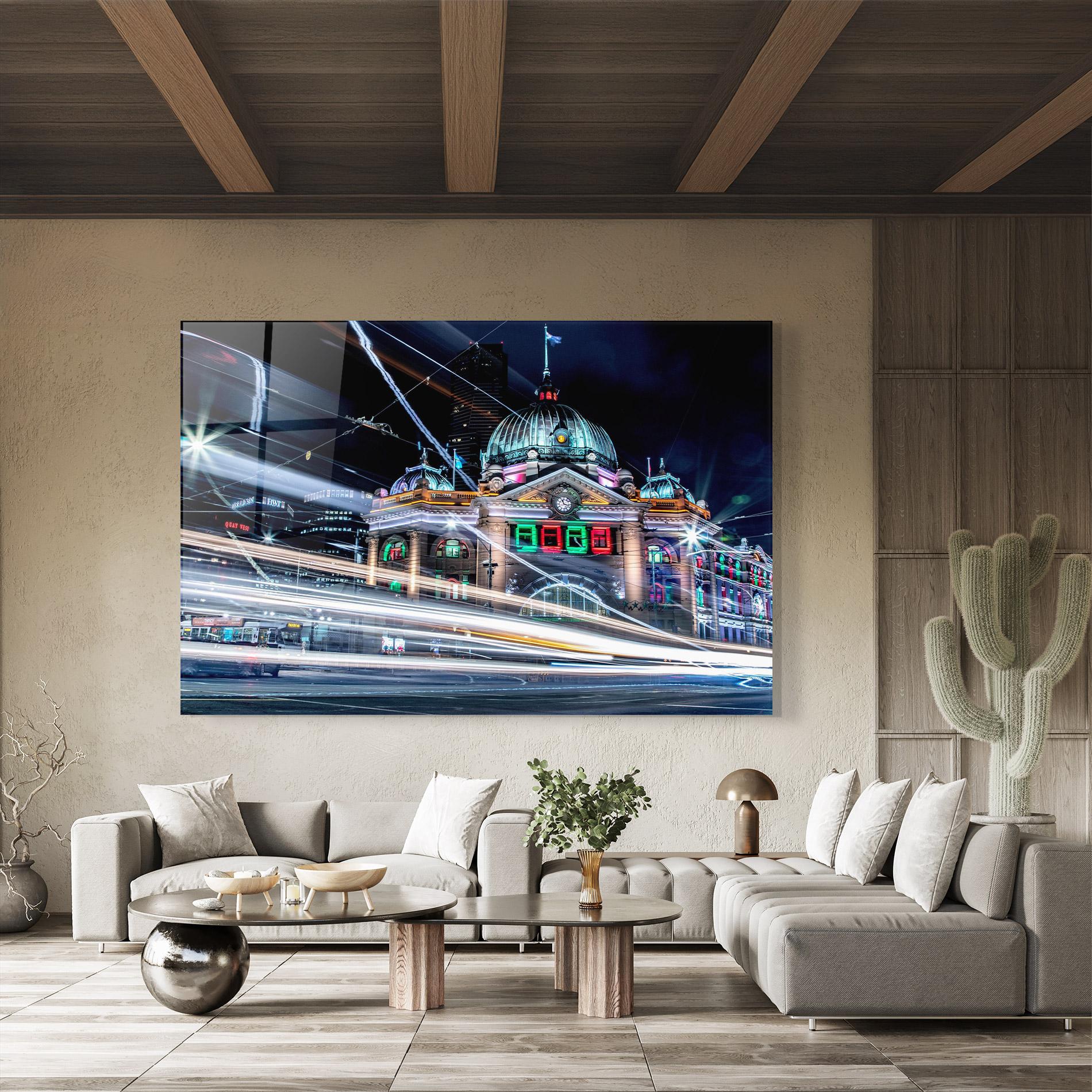 Üvegkép Night Move View mockup 8