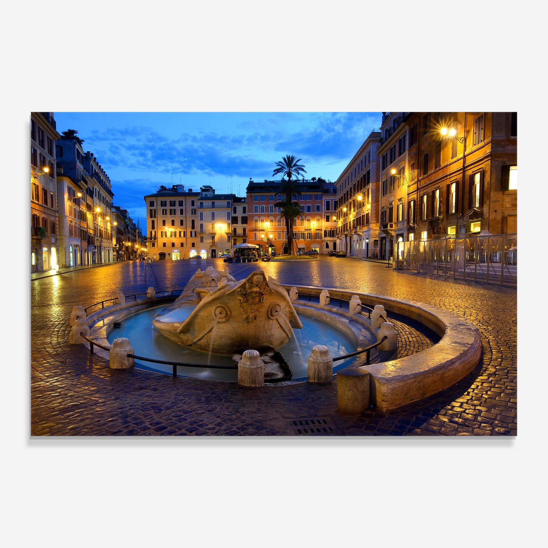 Üvegkép Barcaccia Rome mockup 0