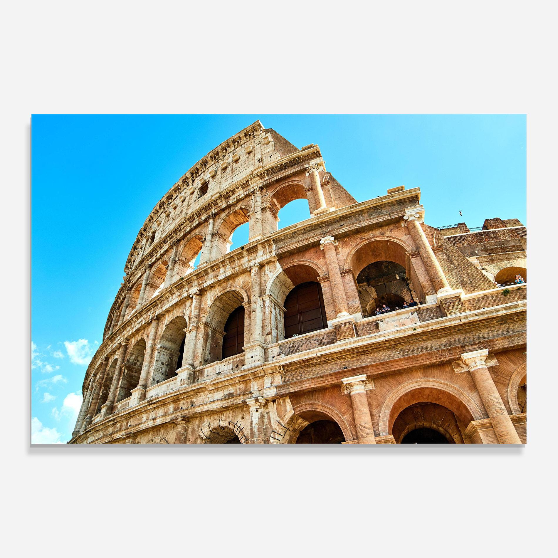 Üvegkép Close Colosseum mockup 0