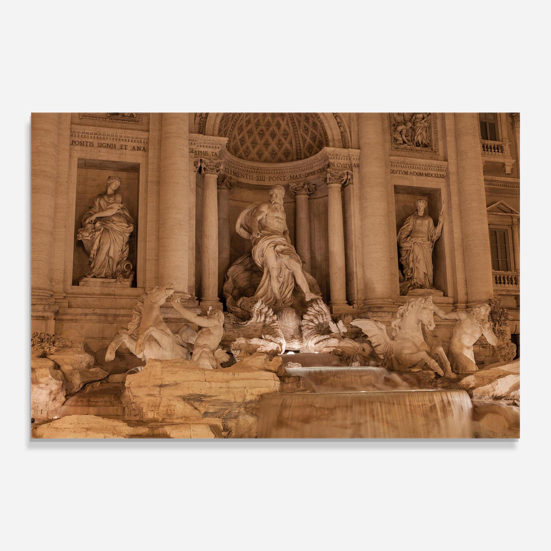 Üvegkép Fontana Di Trevi mockup 0