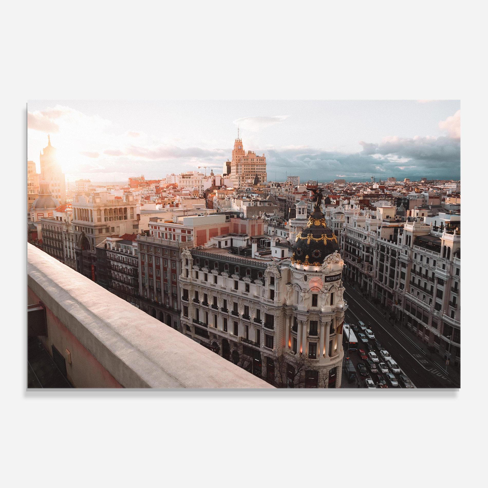 Üvegkép Spain Sunrise mockup 0
