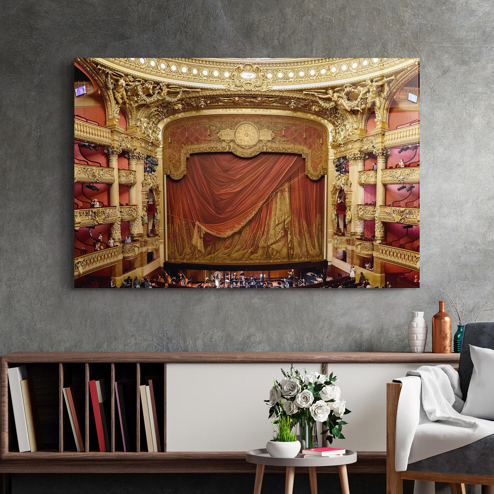 Üvegkép Paris Opera mockup 2