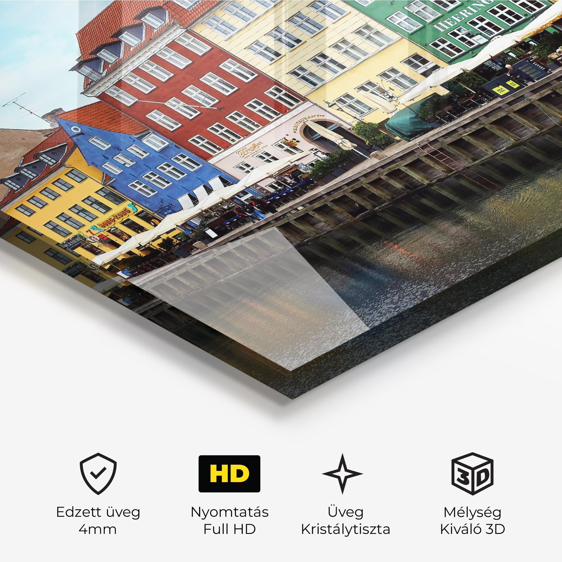 Üvegkép Nyhavn mockup 3