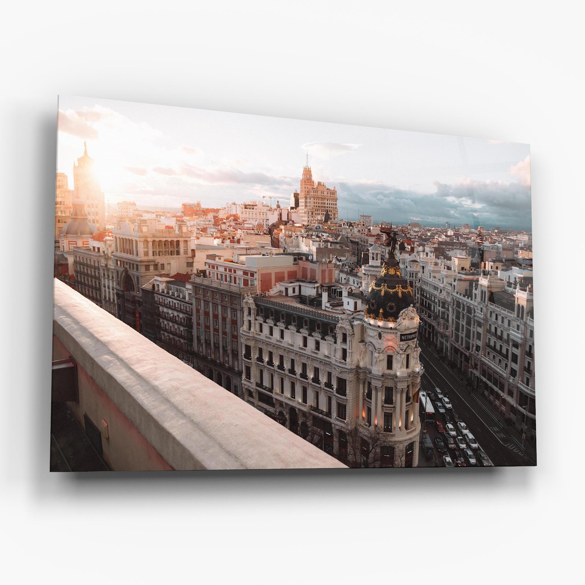 Üvegkép Spain Sunrise mockup 6