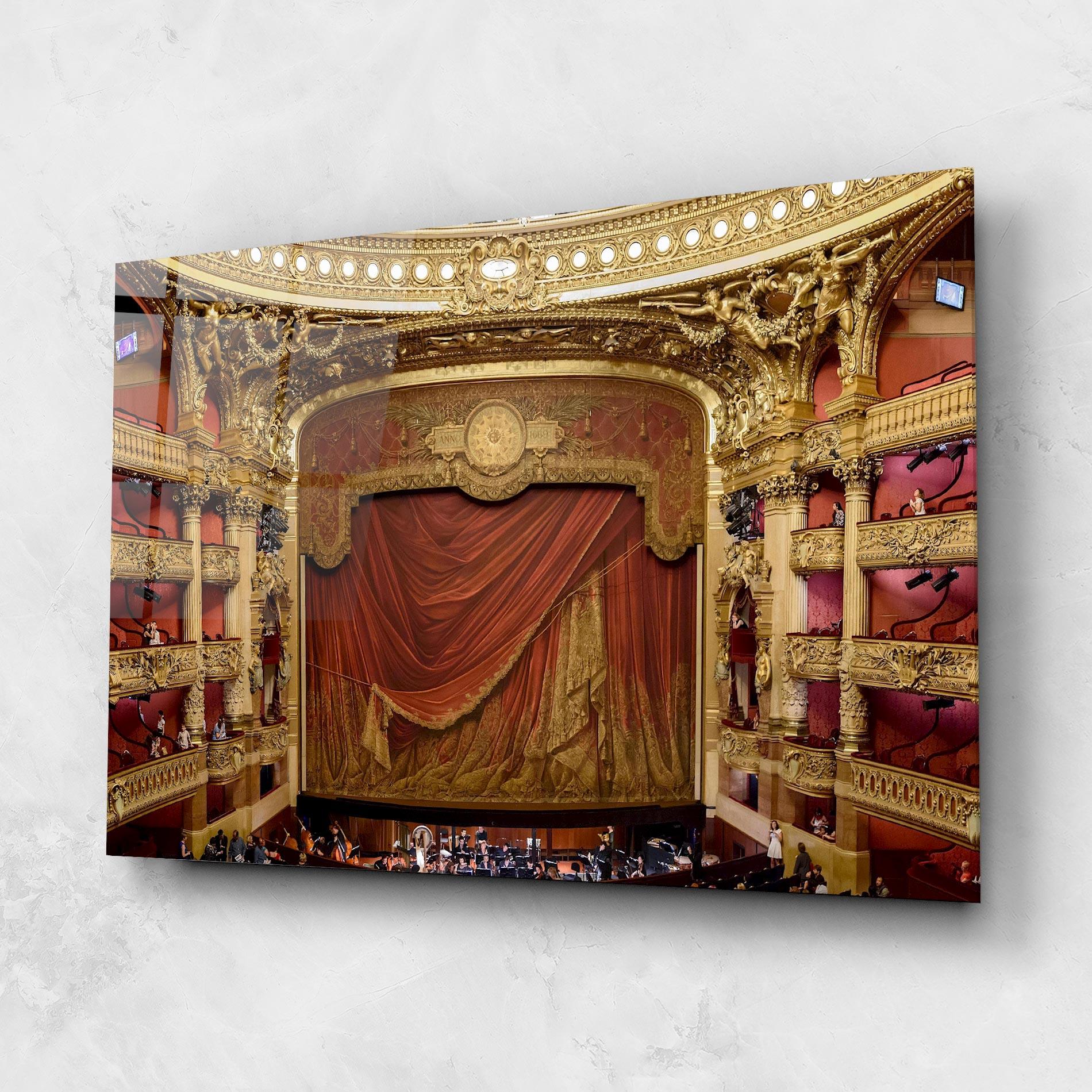 Üvegkép Paris Opera mockup 1