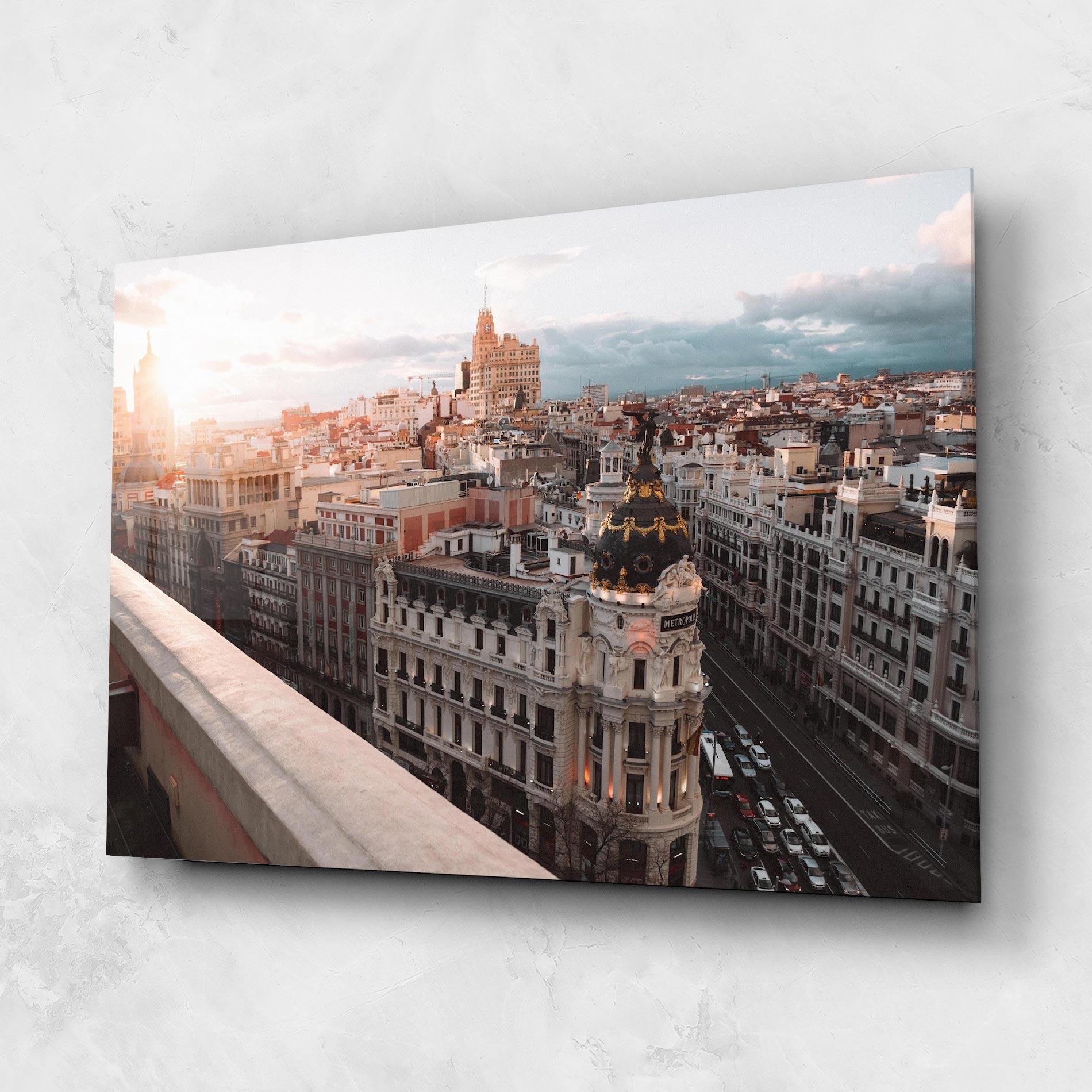 Üvegkép Spain Sunrise mockup 1