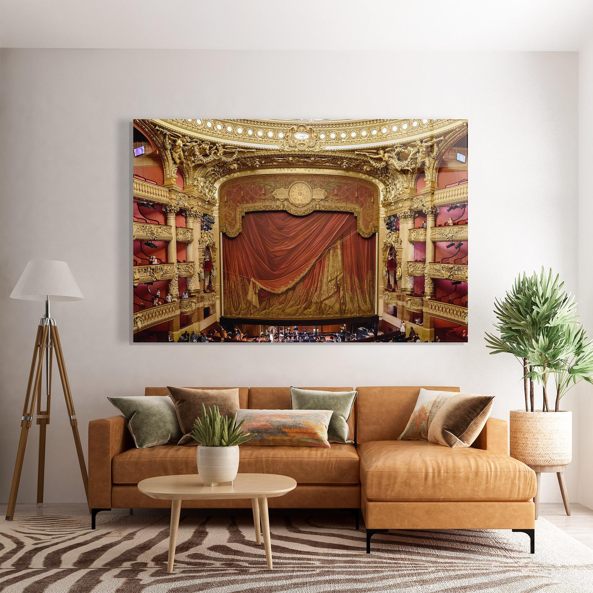 Üvegkép Paris Opera mockup 7