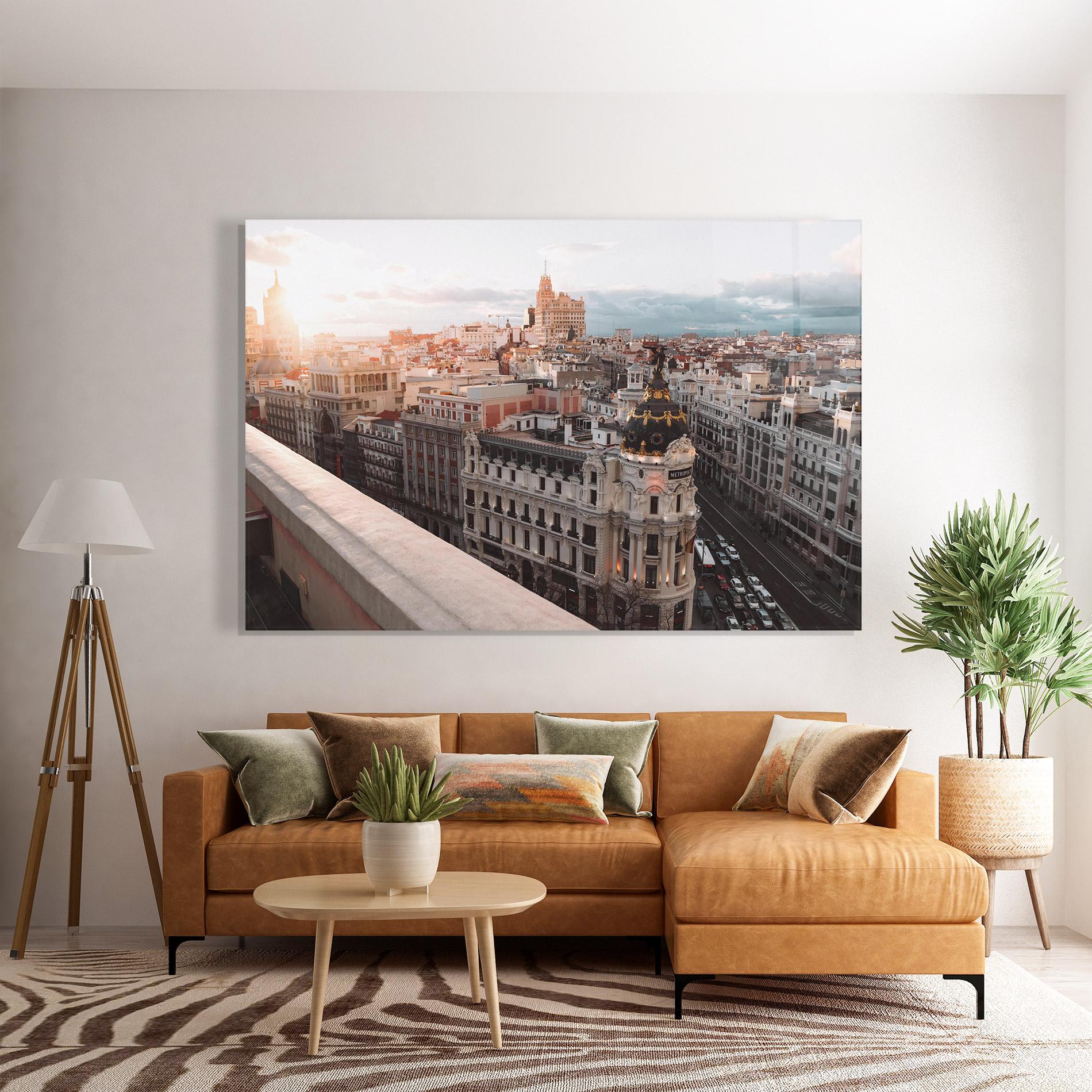 Üvegkép Spain Sunrise mockup 7