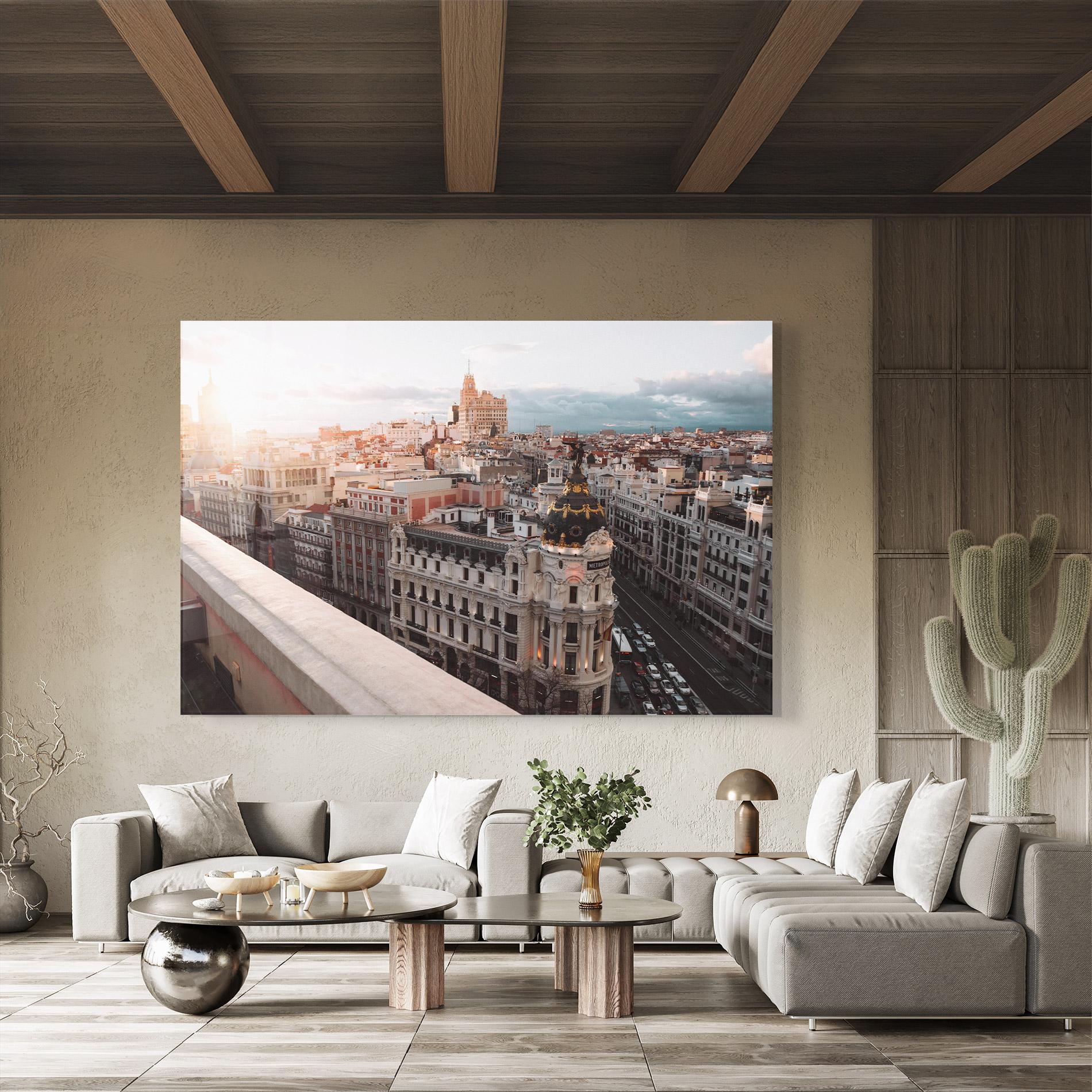 Üvegkép Spain Sunrise mockup 8