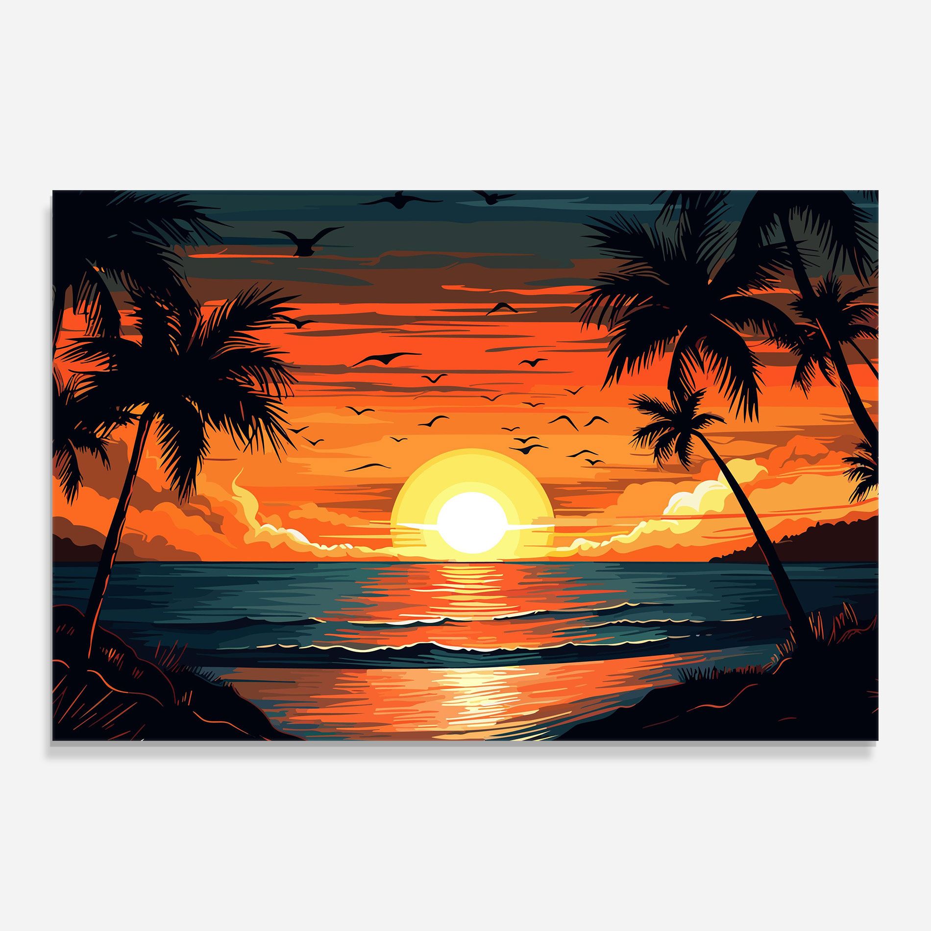 Amazing Sunset View mockup 0