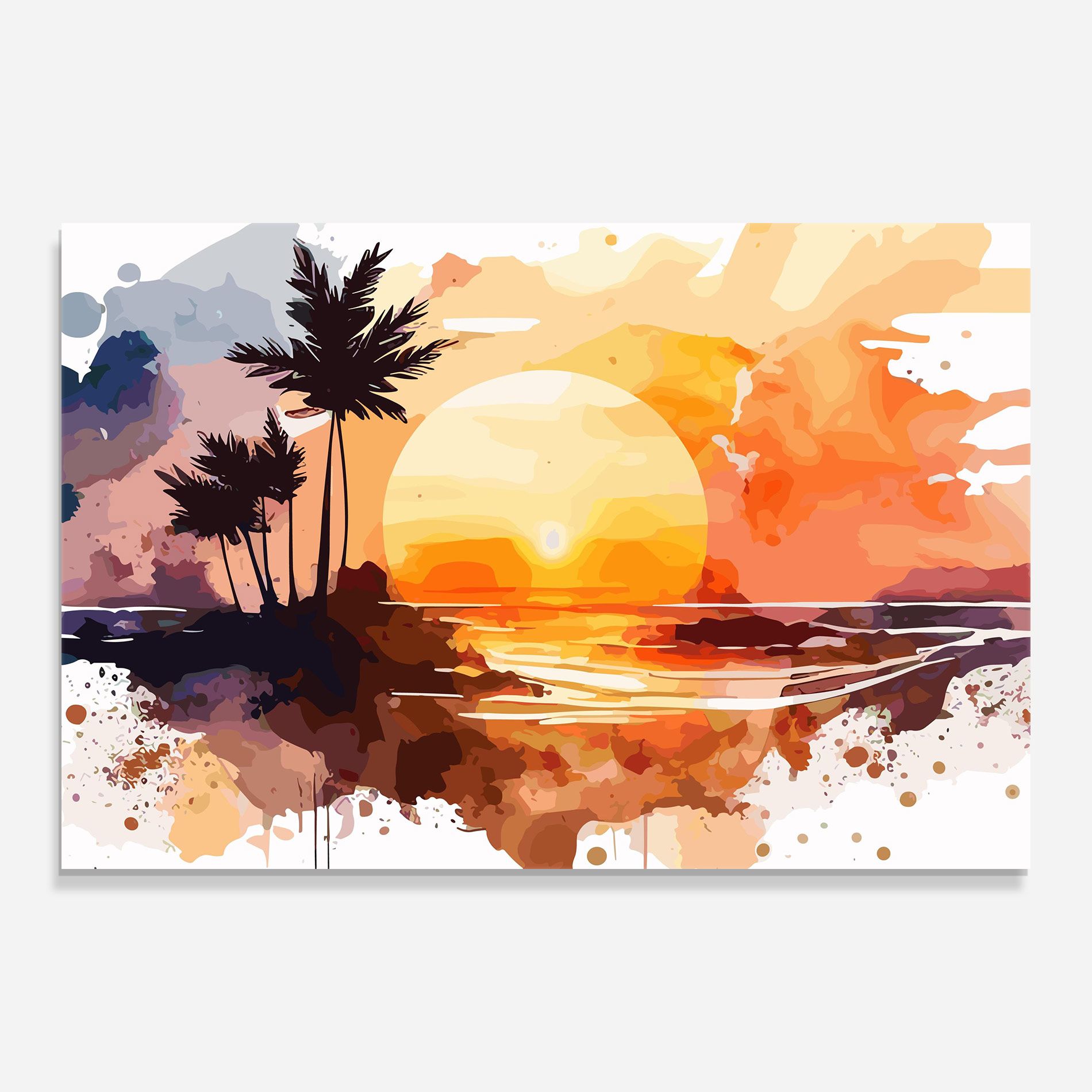 Beautiful Sunrise mockup 0