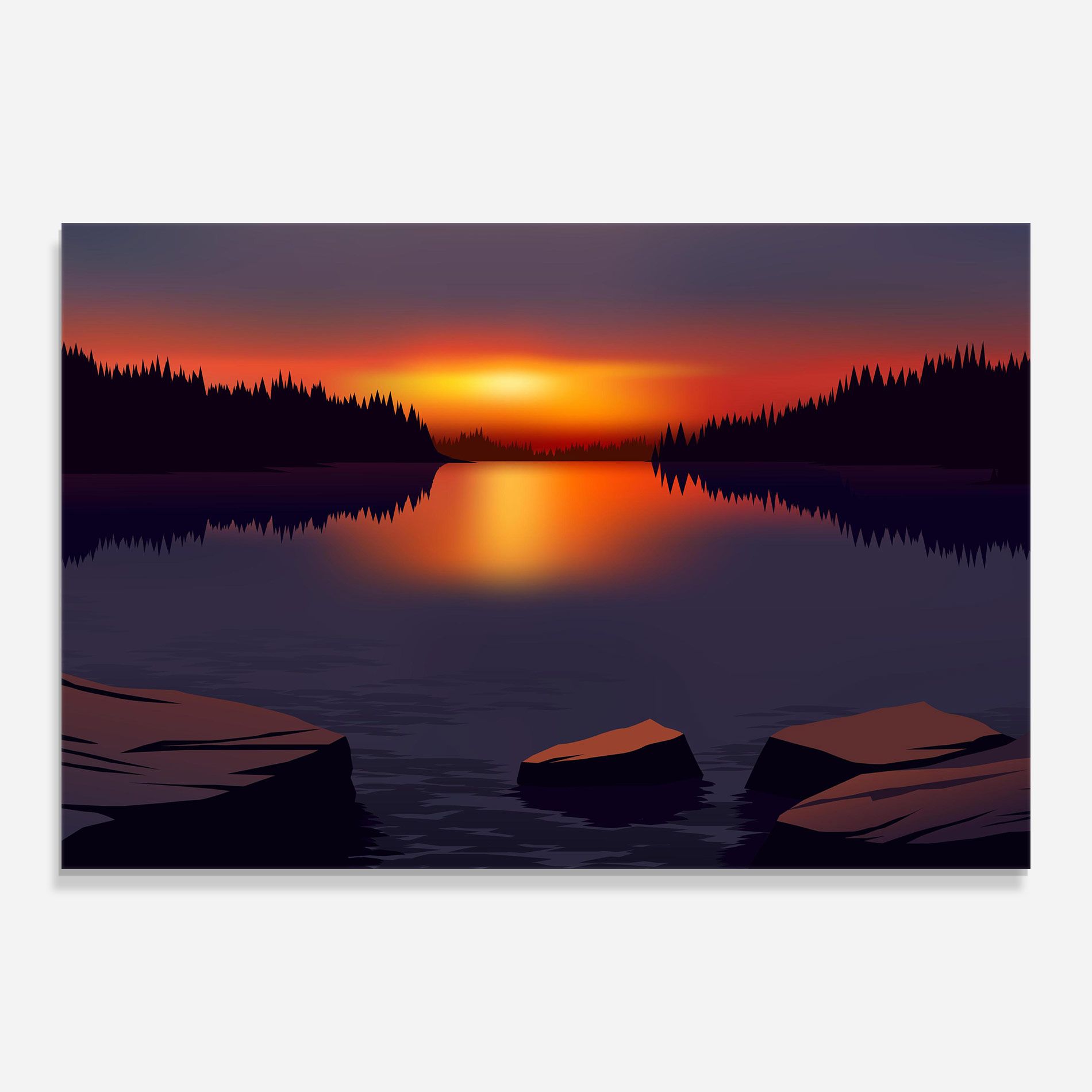 Calm Sunset mockup 0