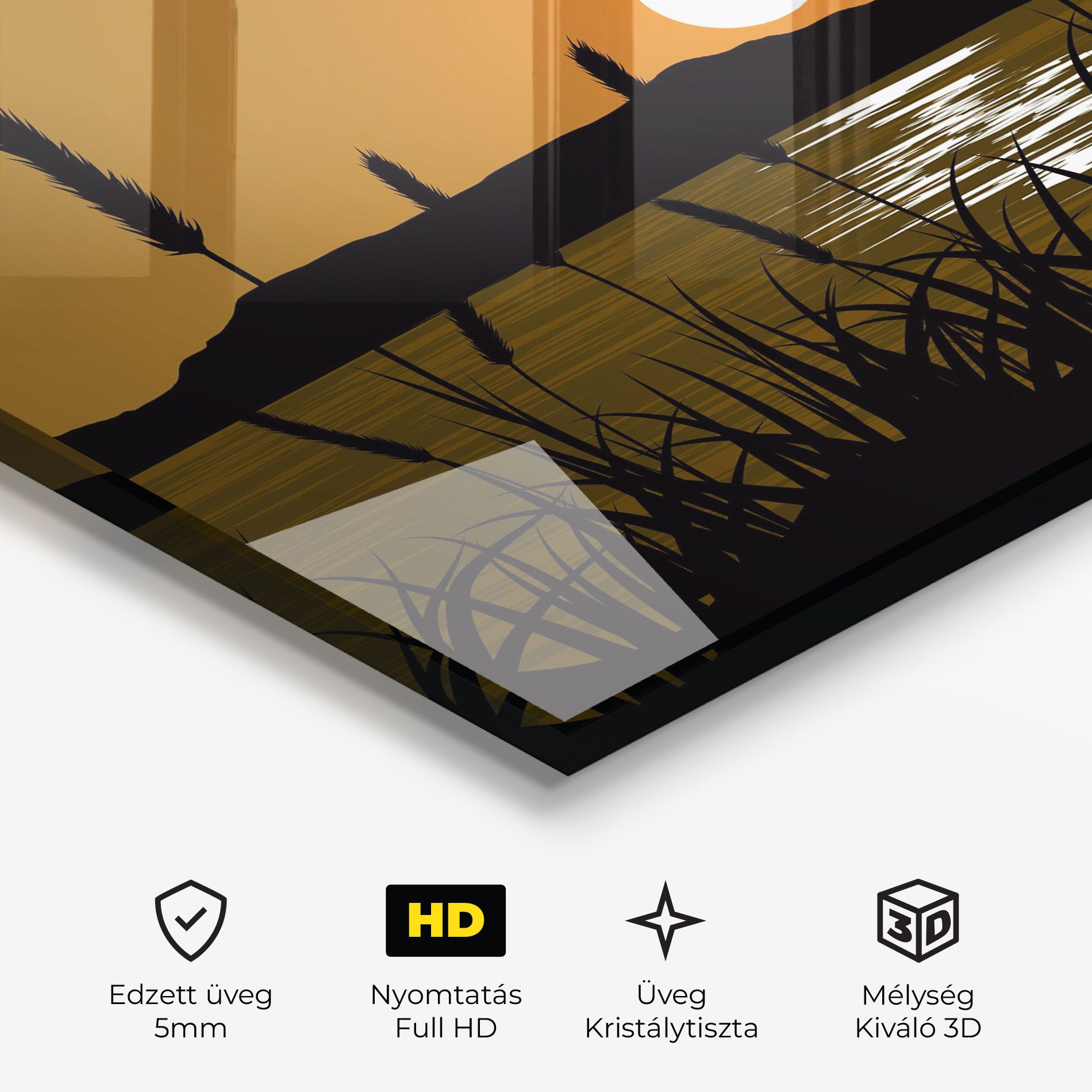 Orange Brown Sunset mockup 3