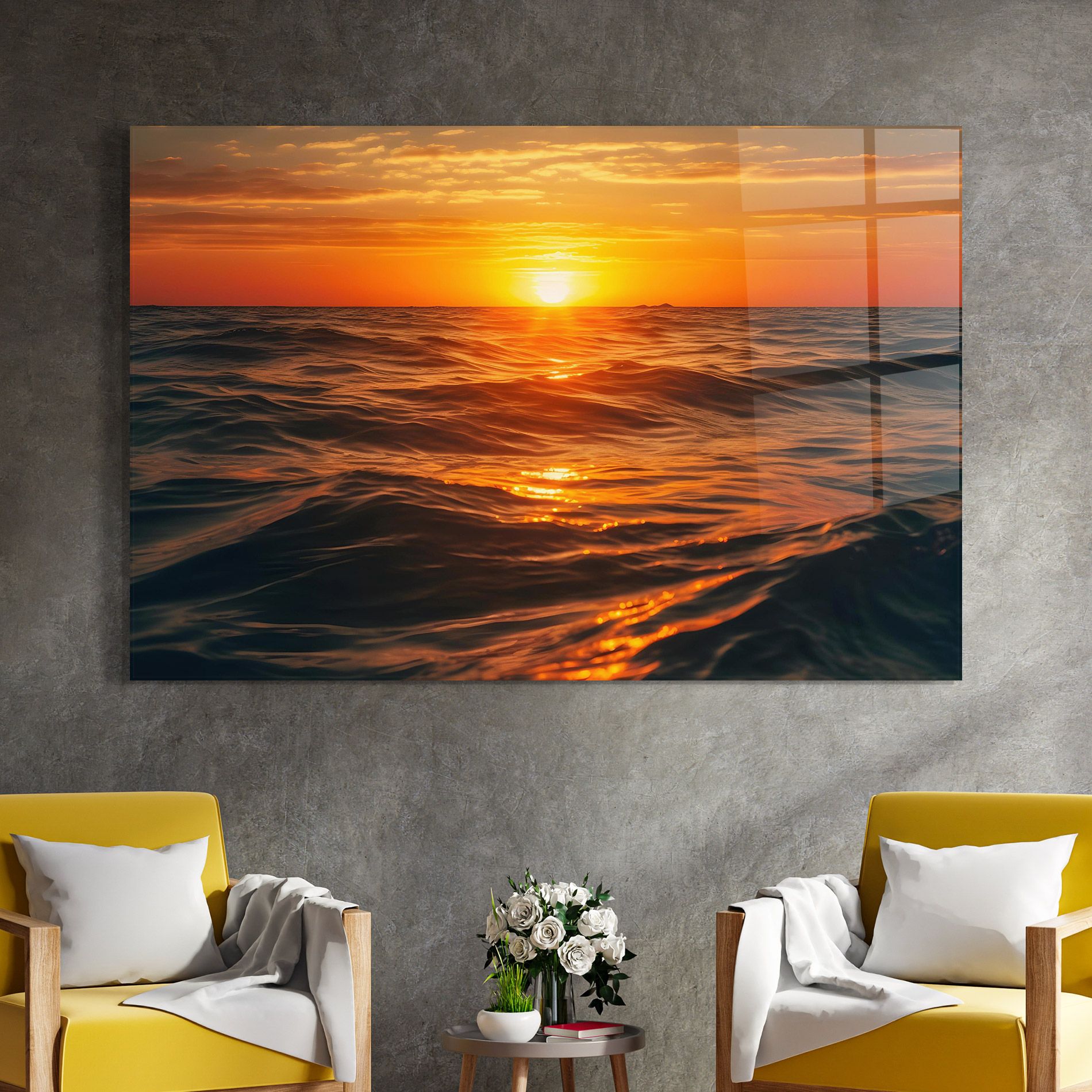 Waves During Sunset mockup 4