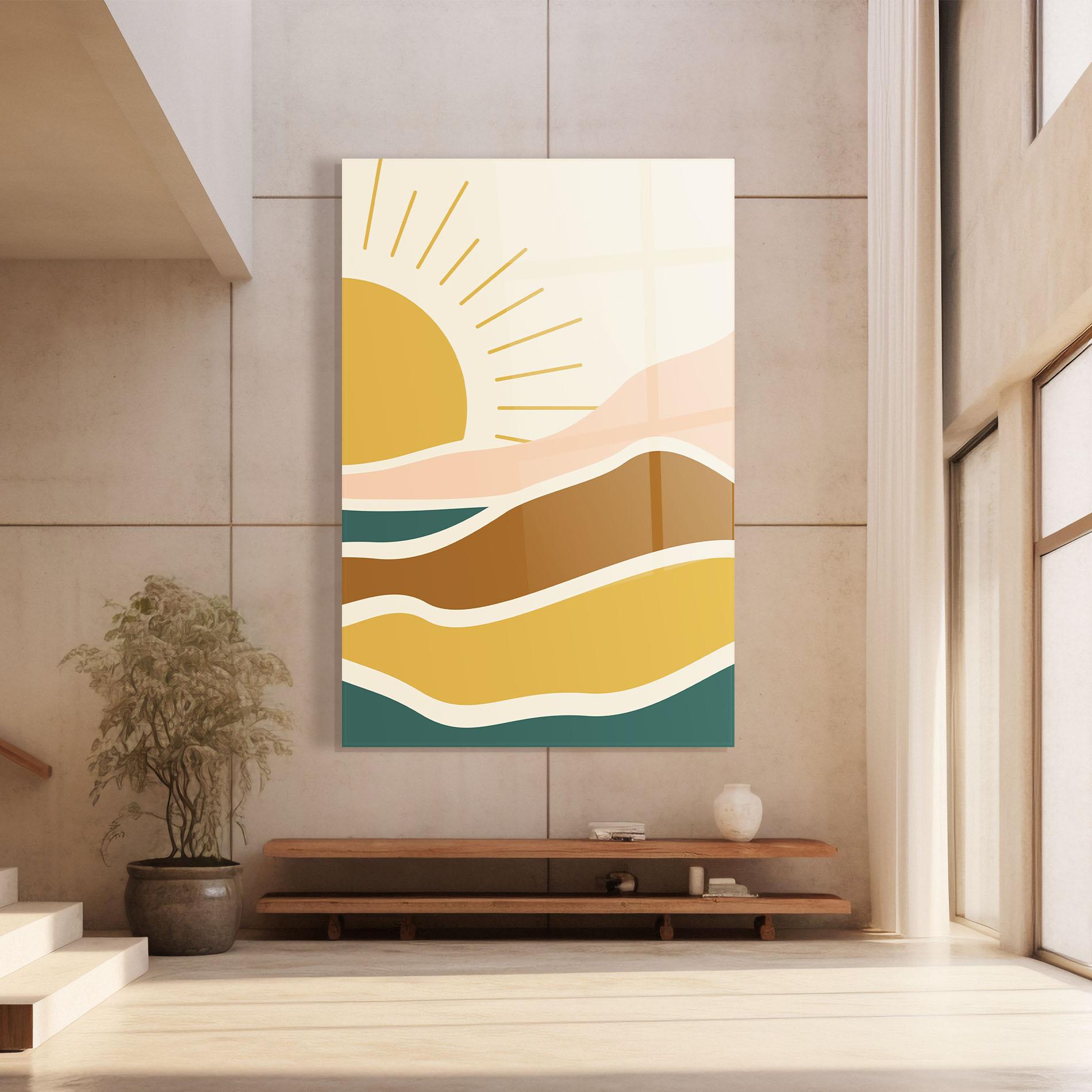 Üvegkép Sunset Connection 02 mockup 8