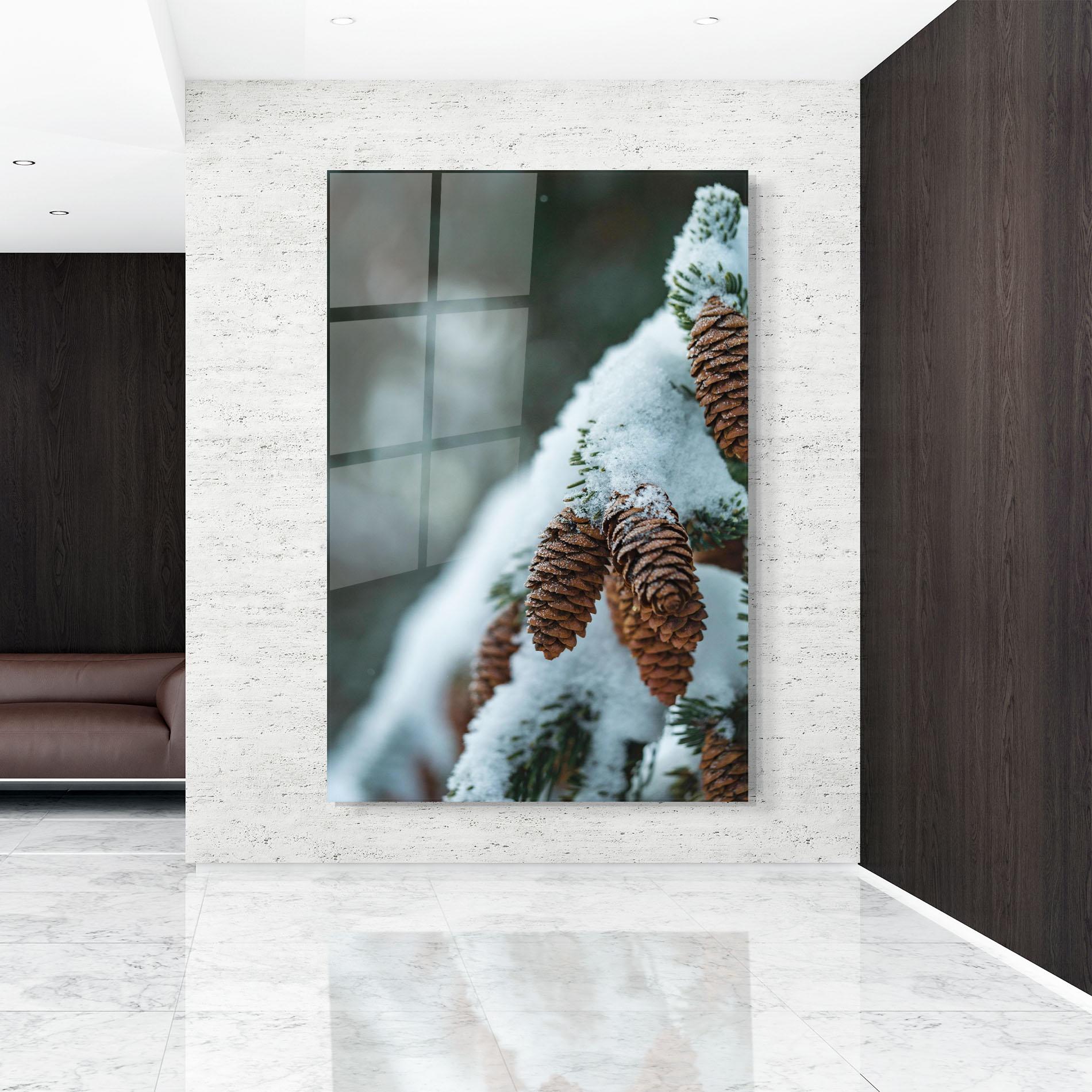 Üvegkép Pretty Snow Cones mockup 9