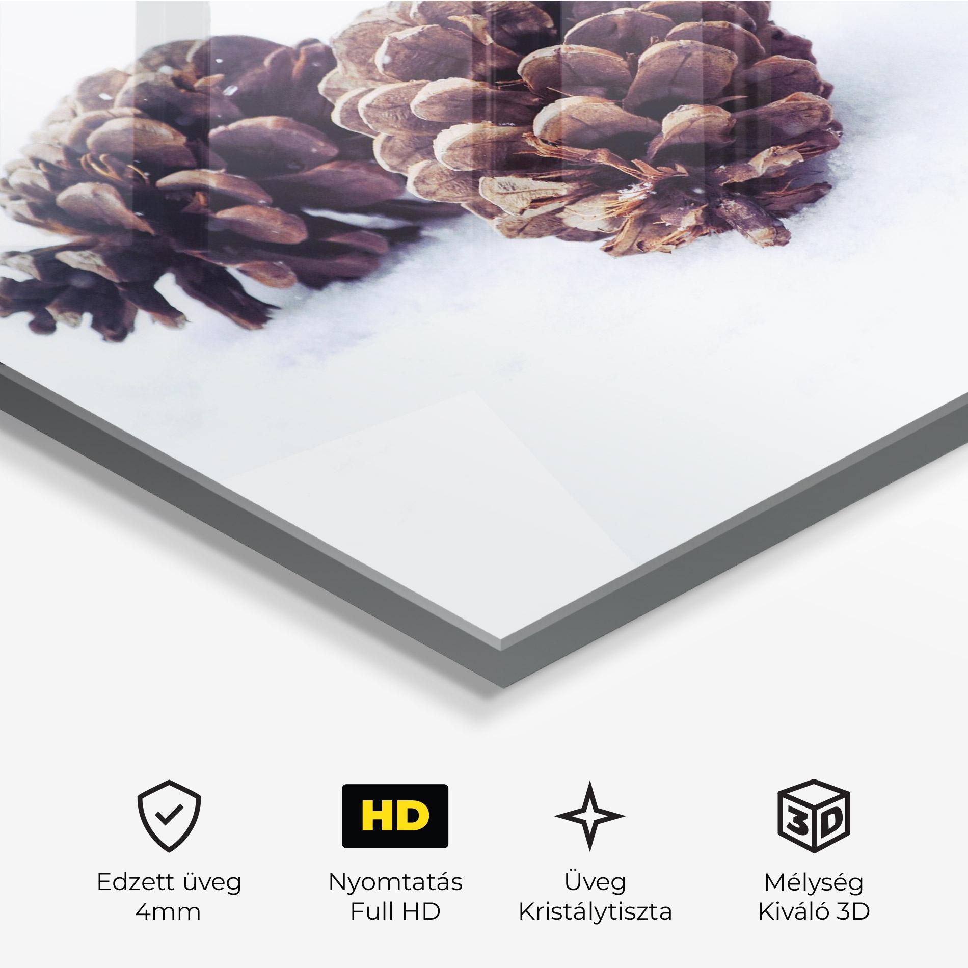 Üvegkép Snow Cones mockup 3