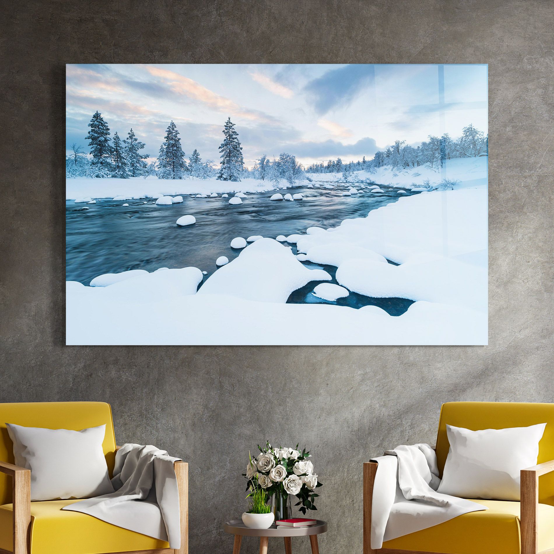 Winter River mockup 4